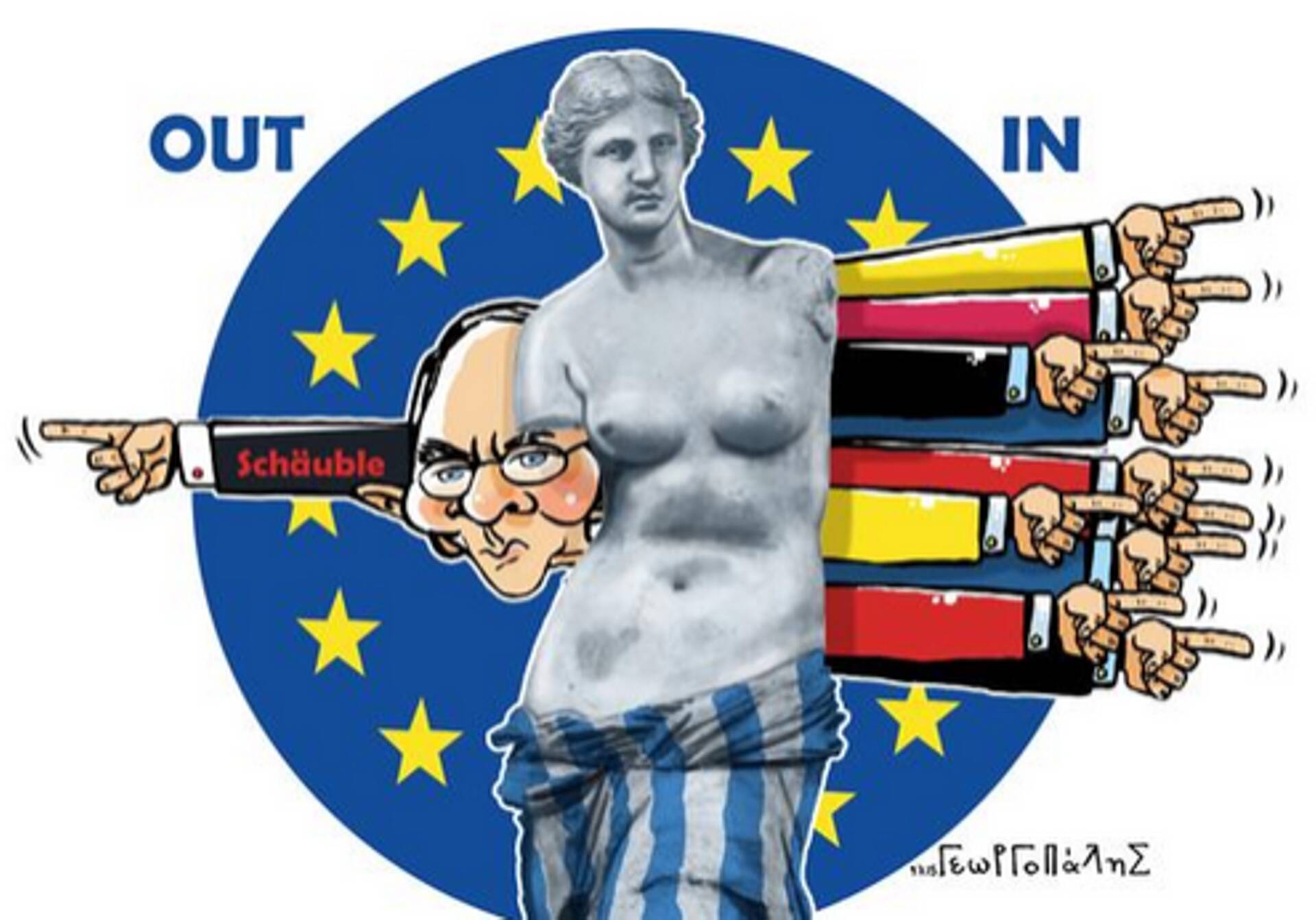 Grexit - sees või väljas, autor @georgopalis