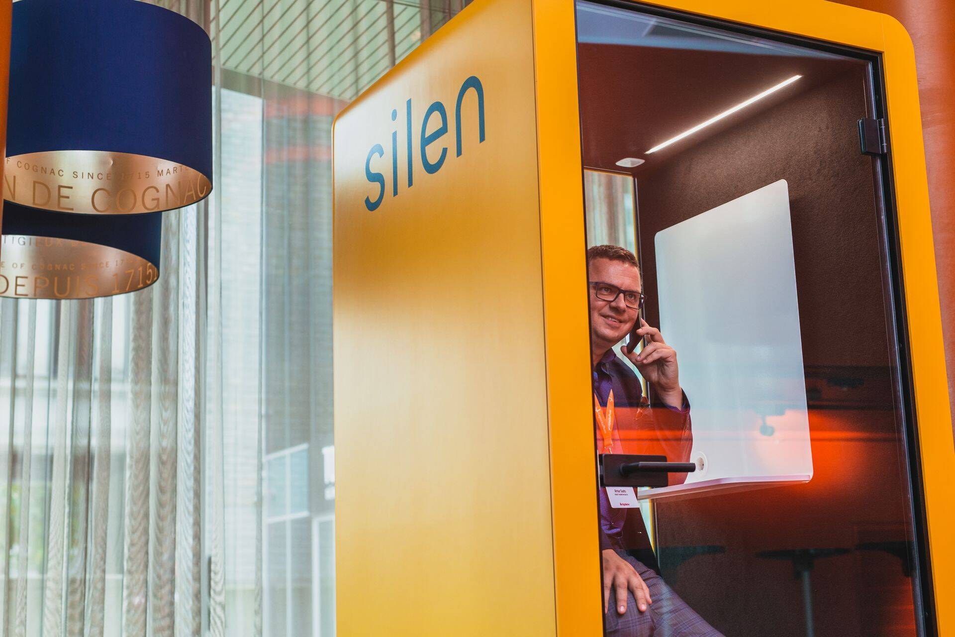 Sileni vaikuseruum "Äriplaan 2020" konverentsil.