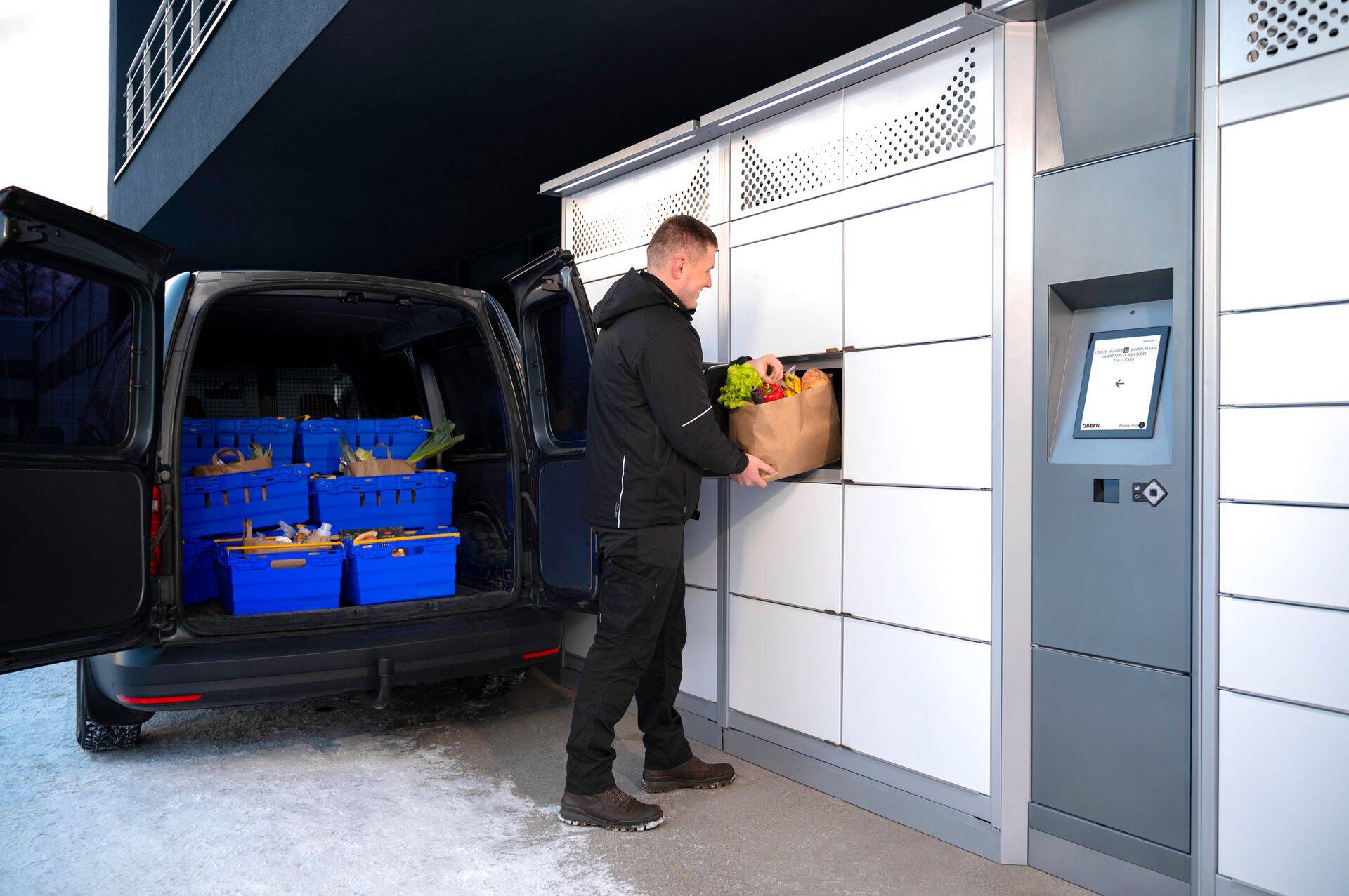 Cleveroni uus pakiautomaat.