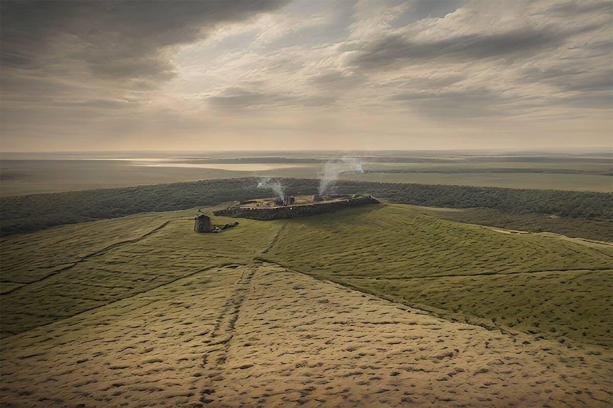 Arvatavasti käskis Saare-Lääne piiskop 13. sajandi keskpaiku Soontagana linnuse maha lammutada. © Robin Raspel