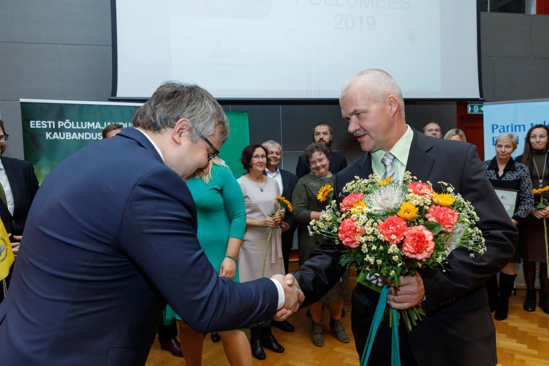 Rahva Põllumehe tiitli pälvis Gustav Põldmaa.