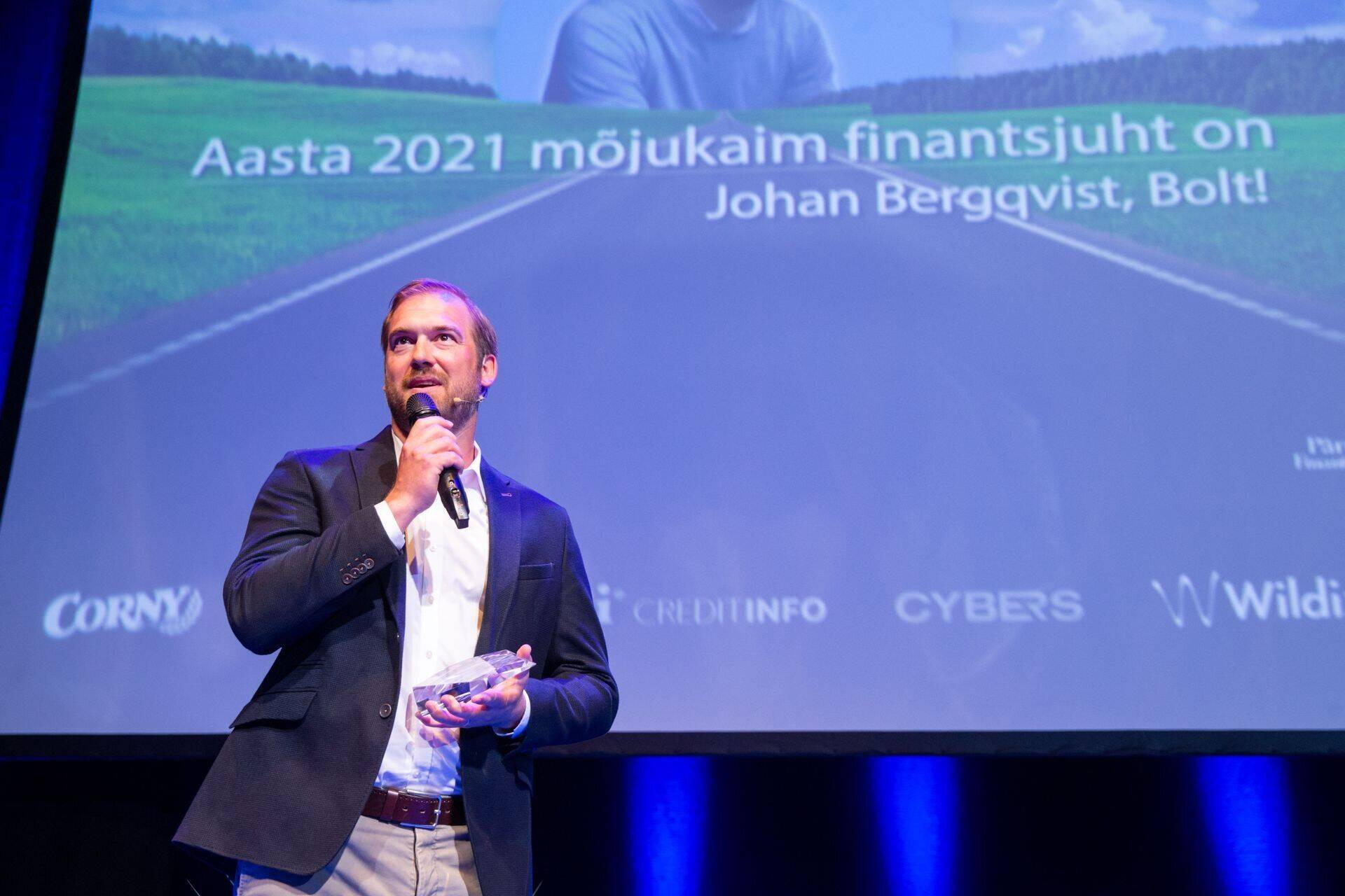Bolti finantsjuht Johan Bergqvist pälvis mullu mõjukaima finantsjuhi tunnustuse. Foto: Raul Mee