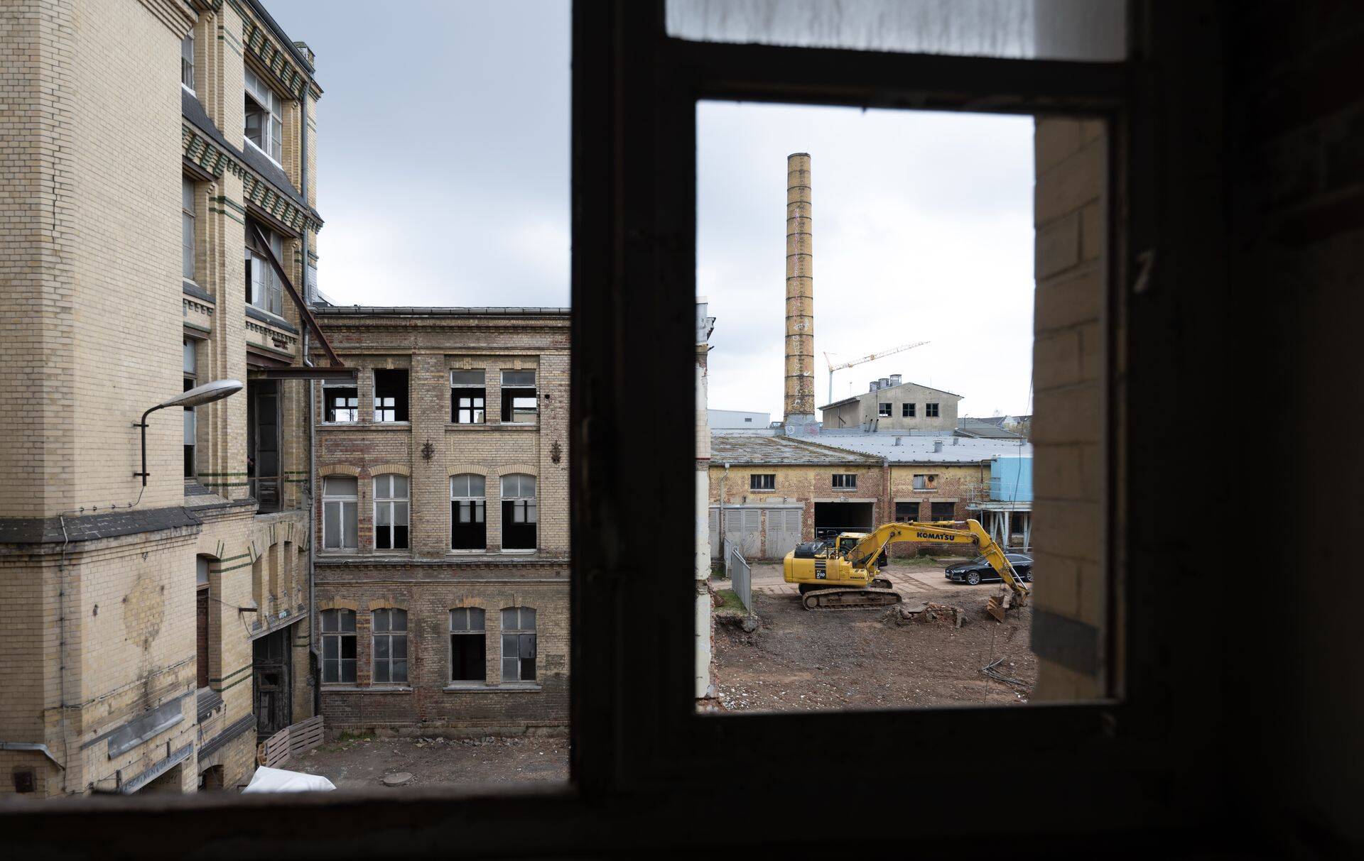 Закрывшееся машиностроительное предприятие в Хемнице, Саксония. Фото иллюстративное