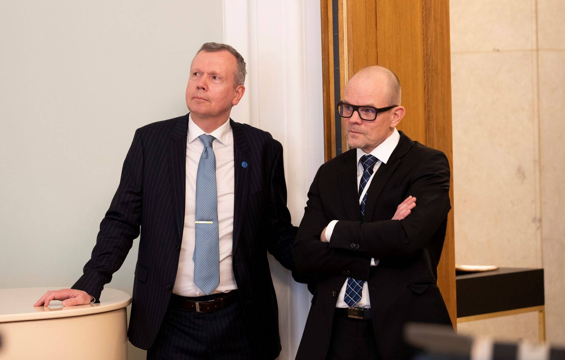 Полос Эстонии в РФ Маргус Лайдре (слева).