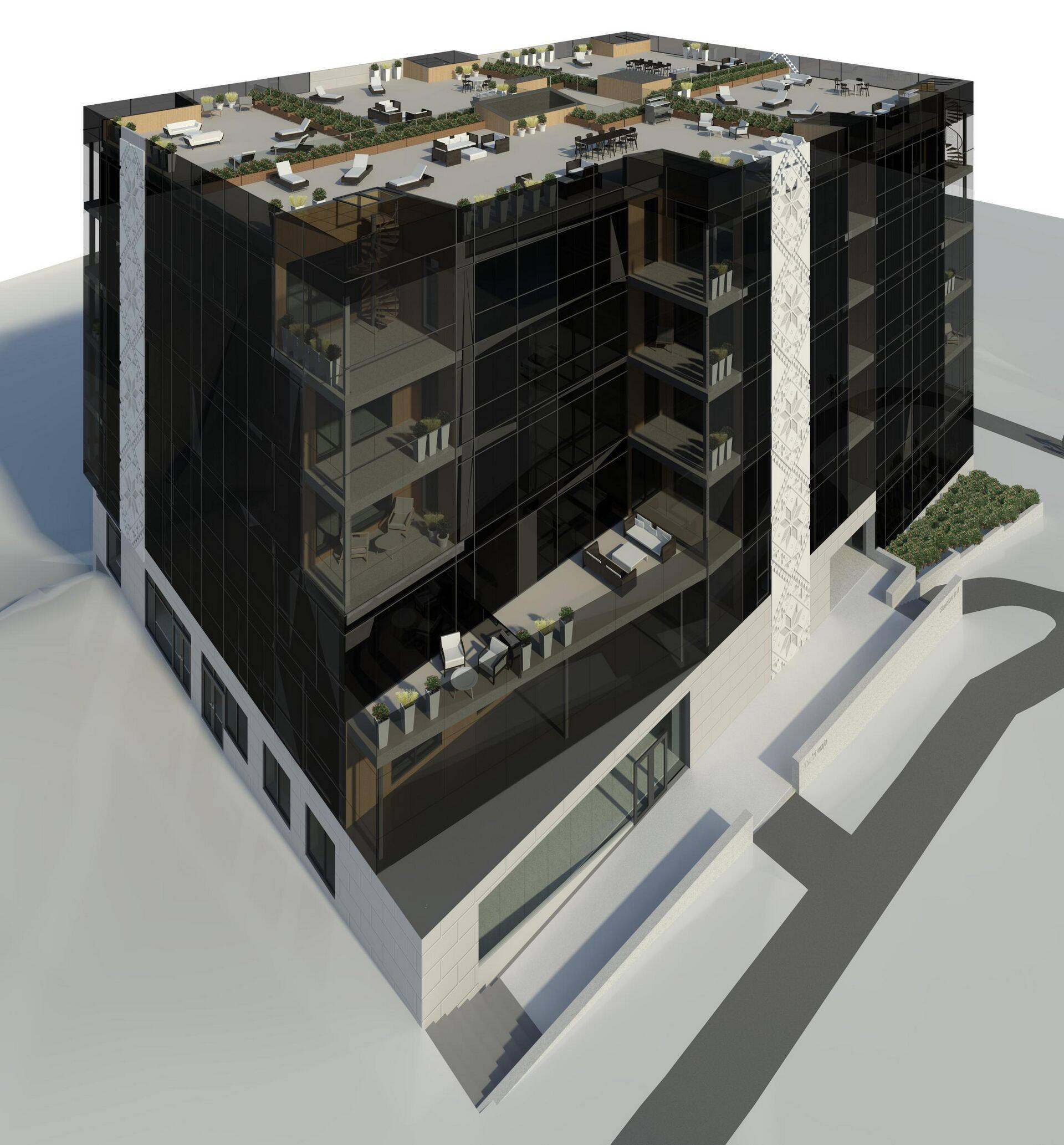 Uus äri- ja elamuhoone südalinnas