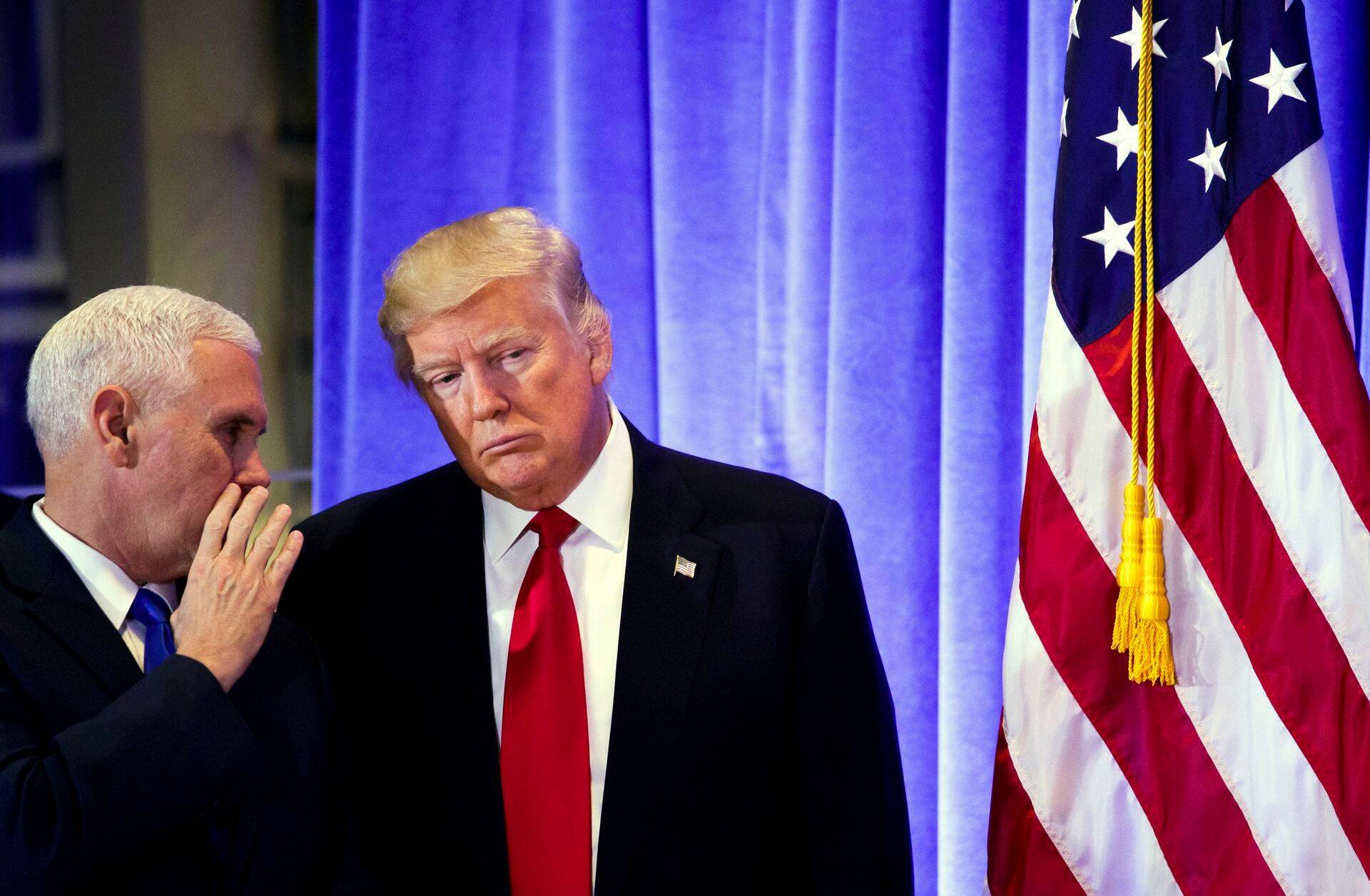 Järgmine USA president Donald Trump ja tema asepresident Mike Pence.