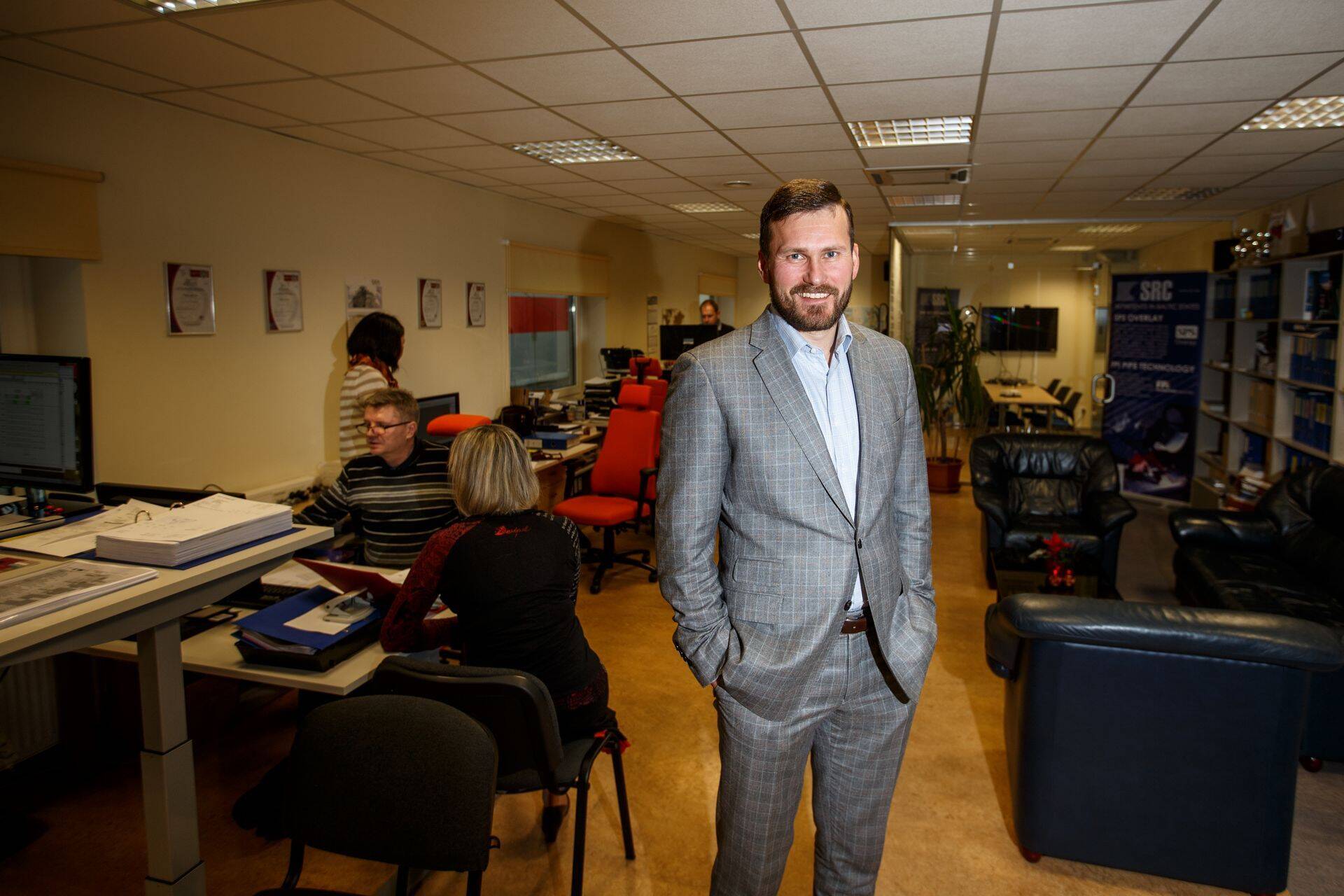 SRC Group ASi juht ja aktsionär Hannes Lilp usub, et keerukam aeg annab firmale eeliseid suurte tegijate ees.