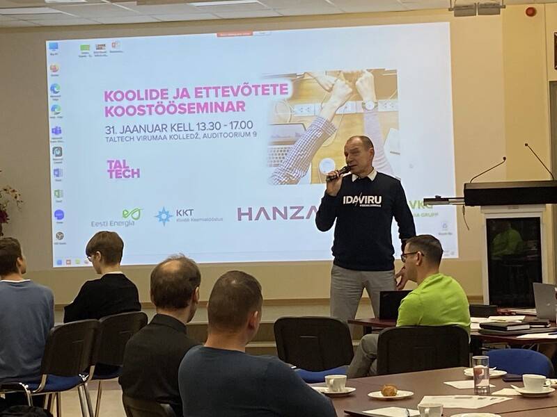 Valitsuse esindaja Ida-Virumaal Jaanus Purga rõhutas, et lisaks inseneridele on vaja ka ettevõtlikke inimesi, kes suudaksid tööandjatena töökohti luua.