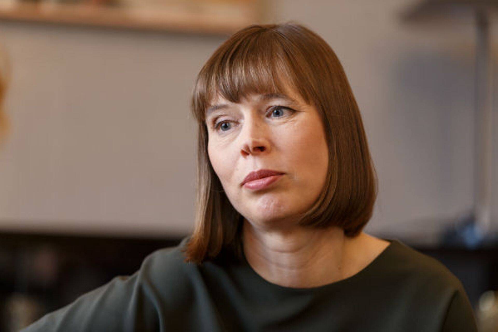 President Kersti Kaljulaid.