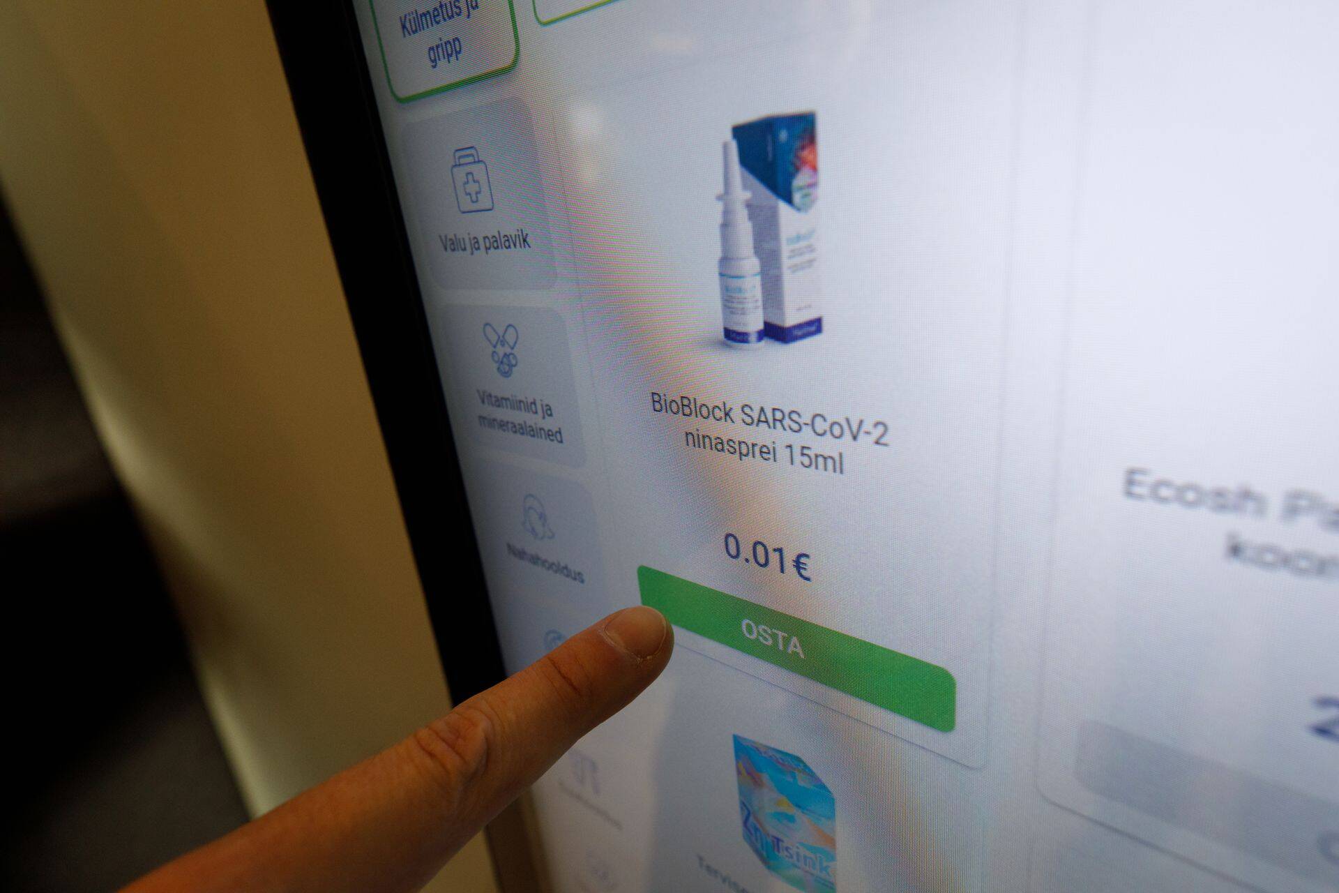 Grab2Go ravimiautomaat.
