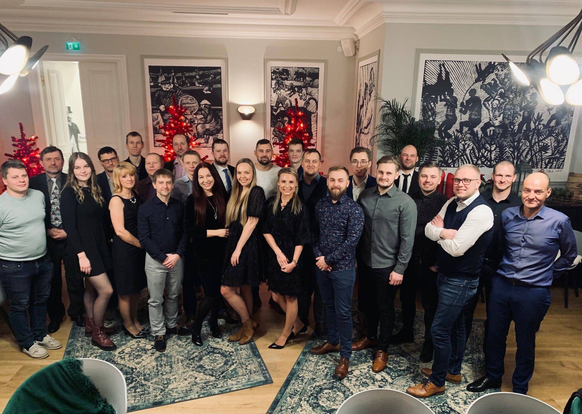 Vanalinna Ehitus OÜ teotahteline meeskond, kes viivad ellu üha ambitsioonikamaid projekte