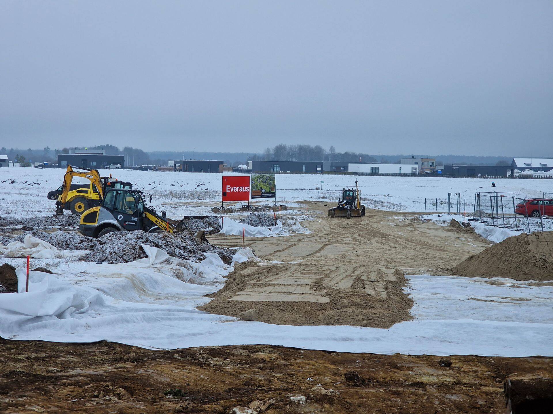 Kindlusepealse Villade kvartal (Foto: Everaus Kinnisvara).