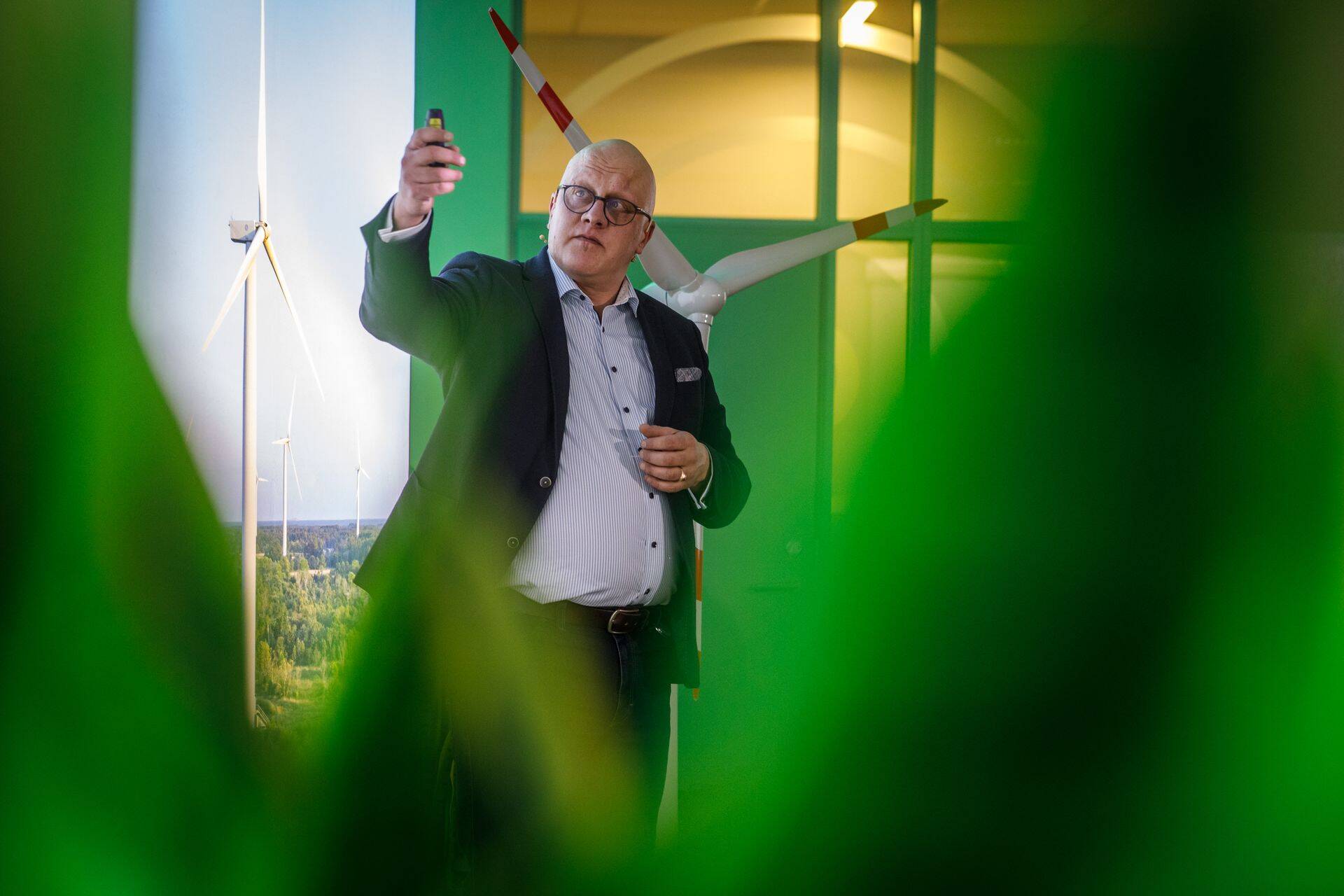 Enefit Greeni juht Aavo Kärmas andis investoritele aru.