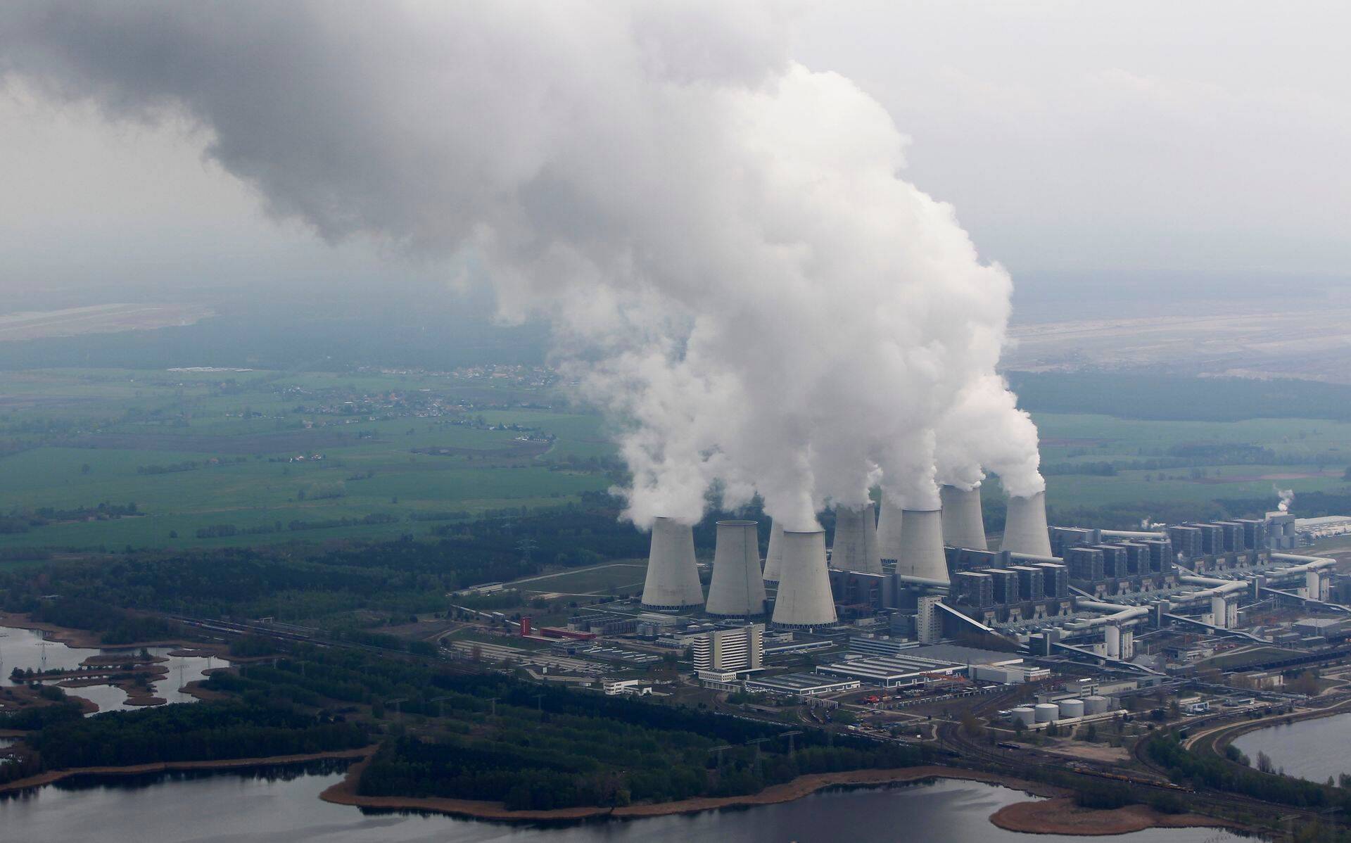 Vattenfalli pruunsöeküttel elektrijaam Saksamaal