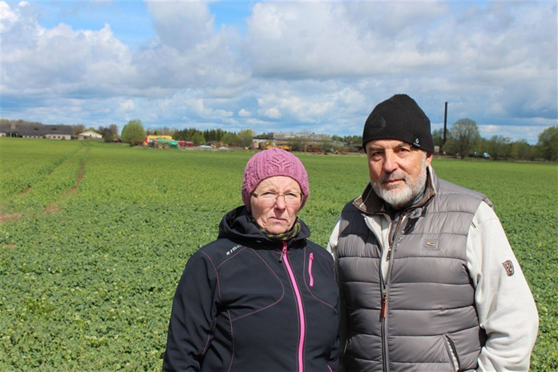 Torma POU agronoom Koidula Liis ja juht Ahto Vili