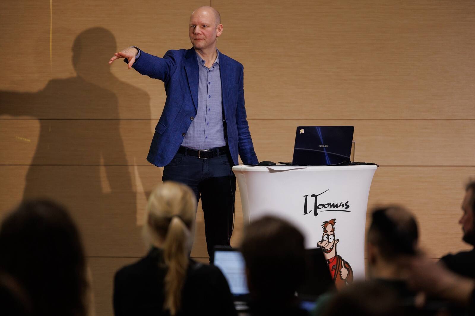 Tõnu Toompark eelmisel aastal investor Toomase Investeerimisklubi üritusel rääkimas korterite üüriäri tasuvusest.