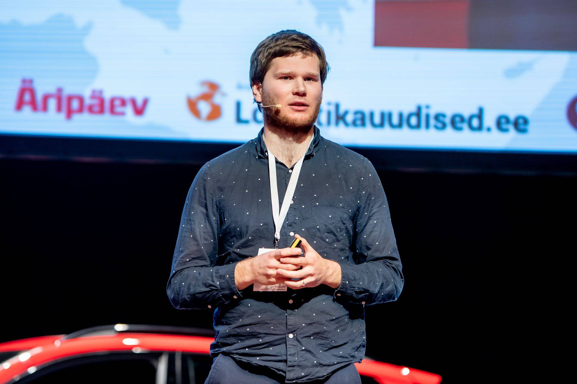 CoModule looja Kristjan Maruste esinemas Pärnu Tarneahelakonverentsil