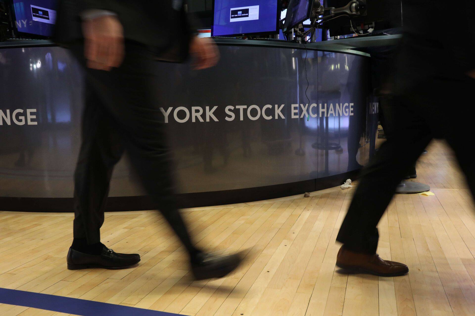 New Yorgi börs: investorid hääletavad praegu jalgadega.