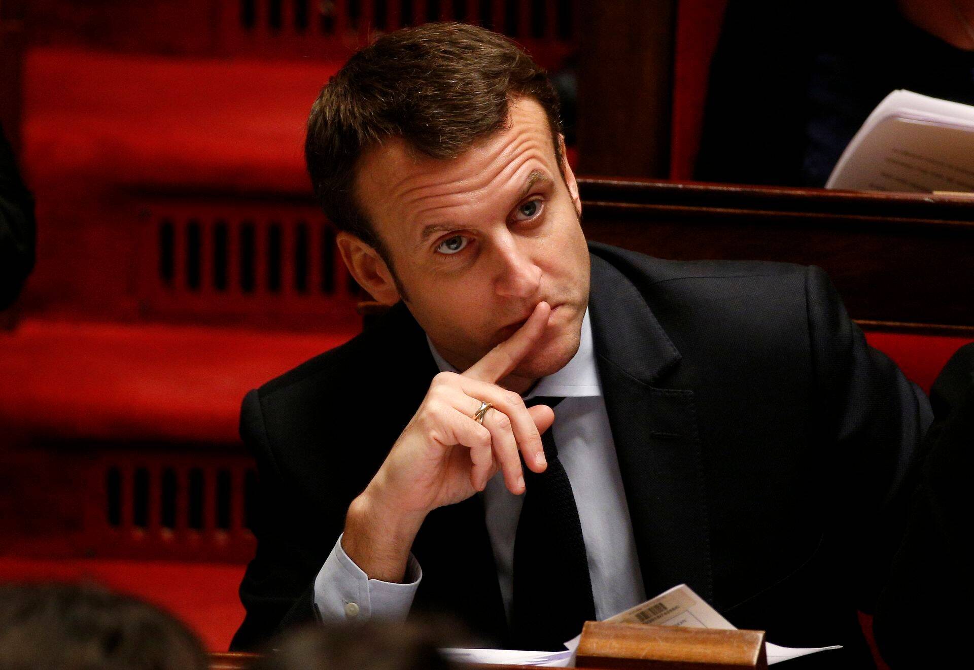Prantsuse majandusminister Emmanuel Macron