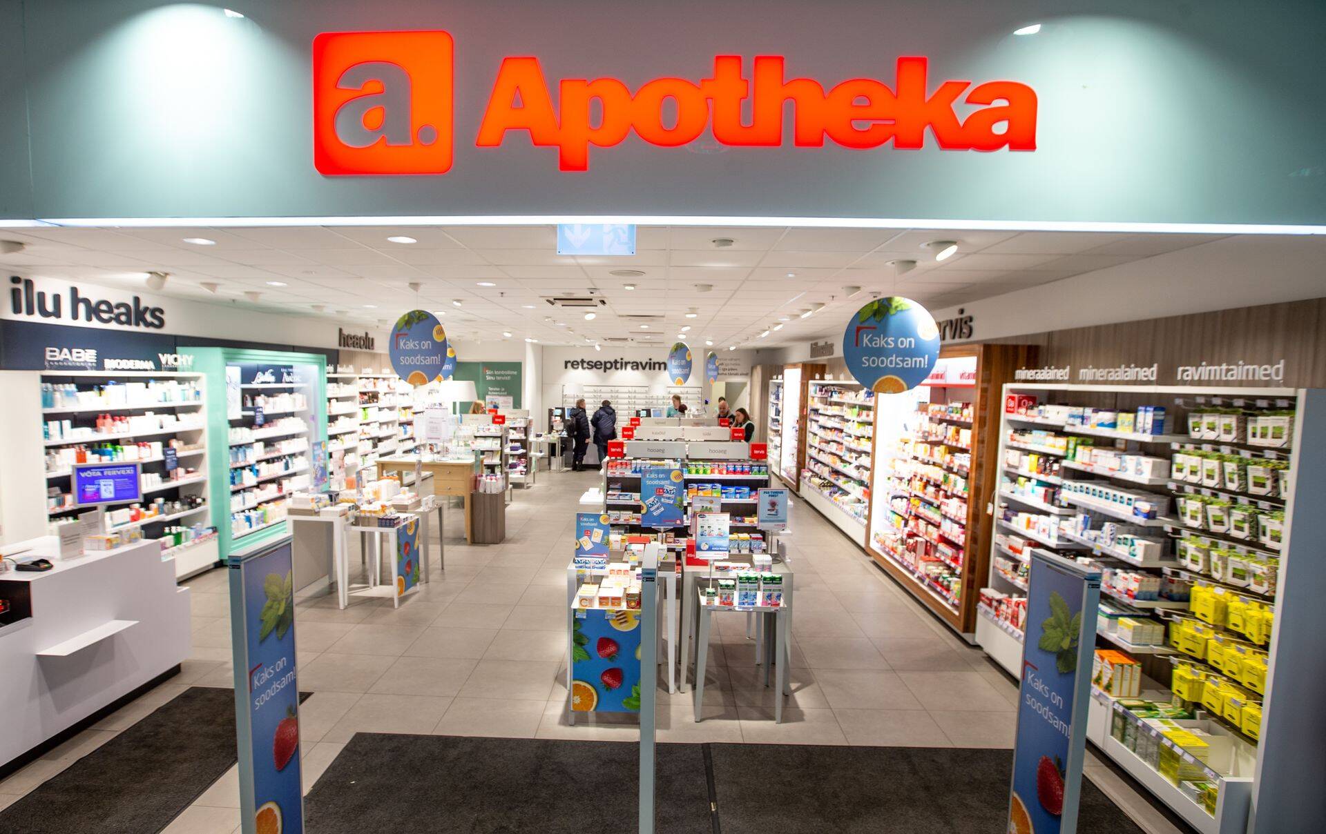 Apotheka on üks neist, kes täna oma apteekide uksed sulgevad.