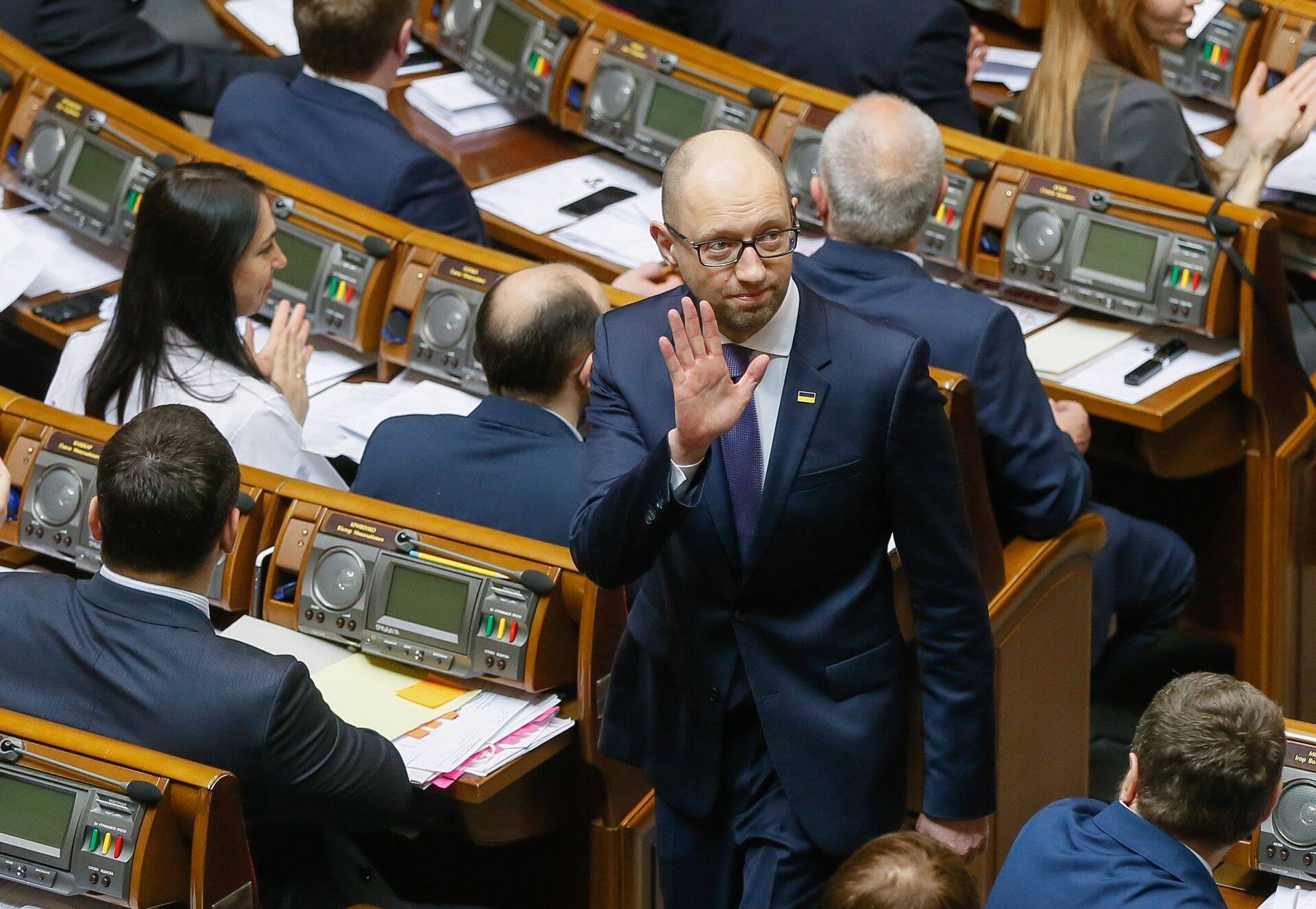 Korruptsioon on Ukrainas suur probleem. Ukraina endist peaministrit Arseni Jatsenjuki süüdistati võimetuses korruptsiooniga võidelda