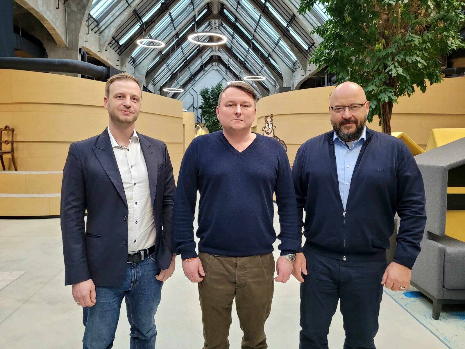 Vasakult: Aare Lode (Baltic Restaurants Estonia juht), Silver Kaur (Maag Food juht), Jaanus Vihand (A Le Coqi juht)