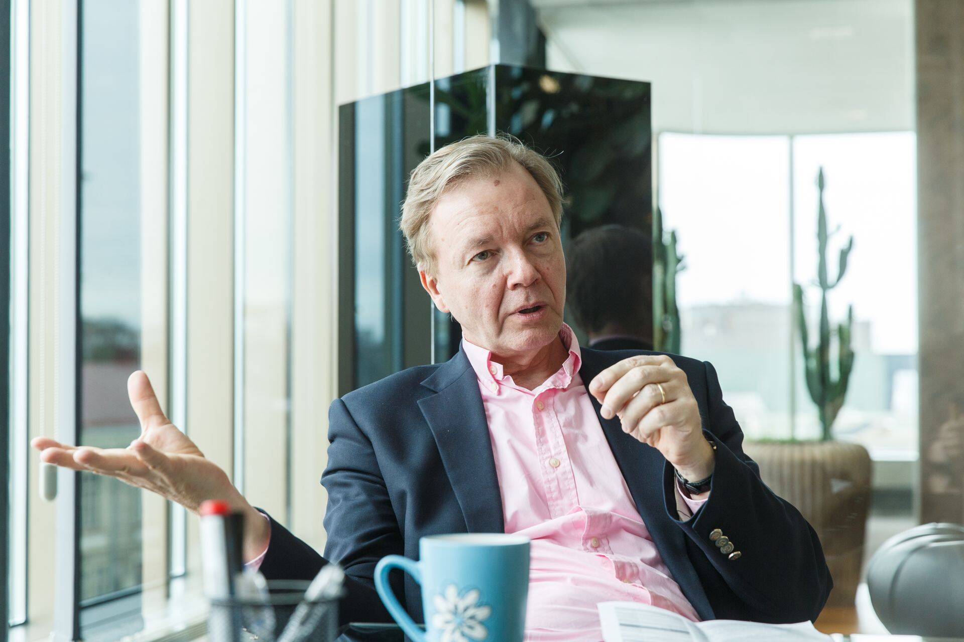 Suurinvestor ja Trigon Capitali asutaja Joakim Helenius usub, et pankade olukord pole nii hull, nagu Rootsi meedia kujutab.