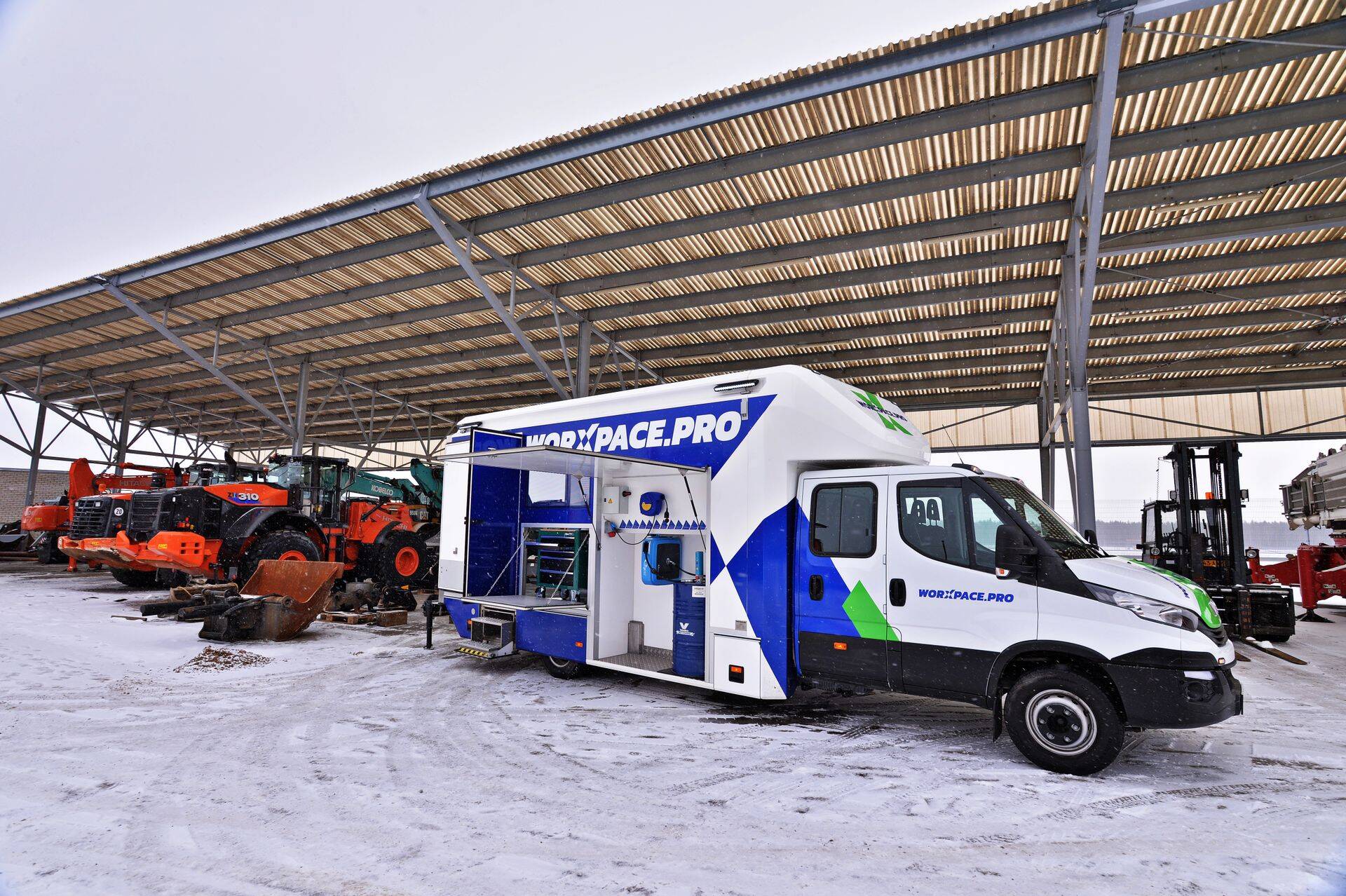 Worxpace PRO on VPE nägemus kaasaegsest tipptasemel hooldusautost