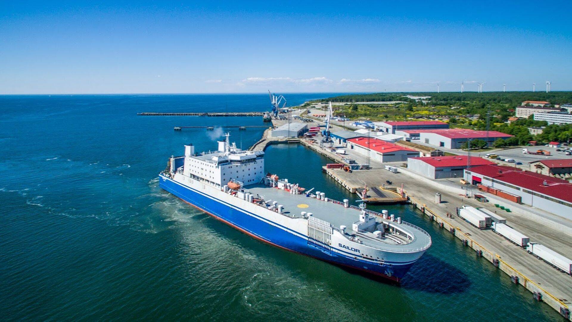 M/S Sailor Paldiski sadamas.