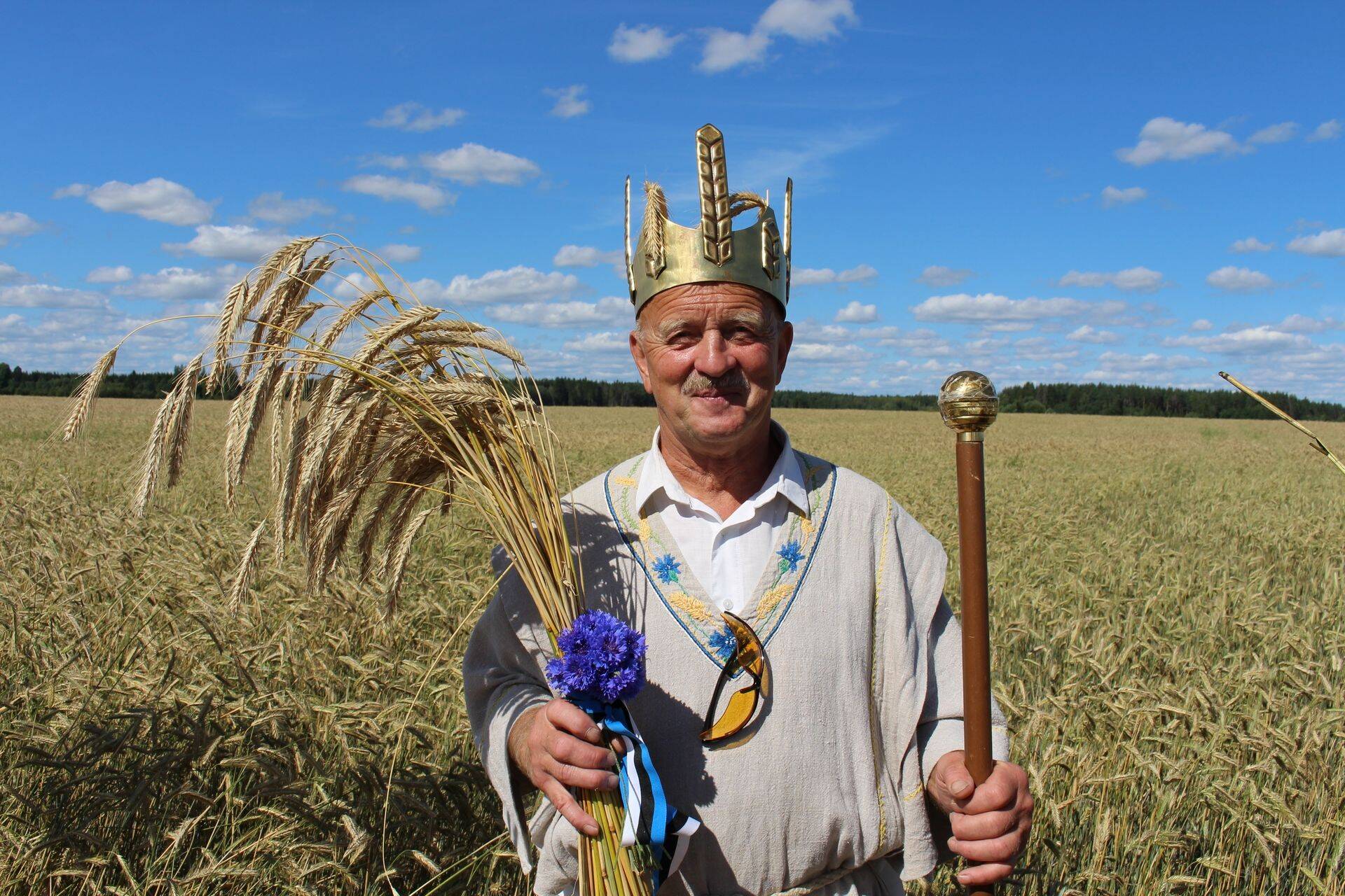 Rukkikuningas Hans Kruusamägi.