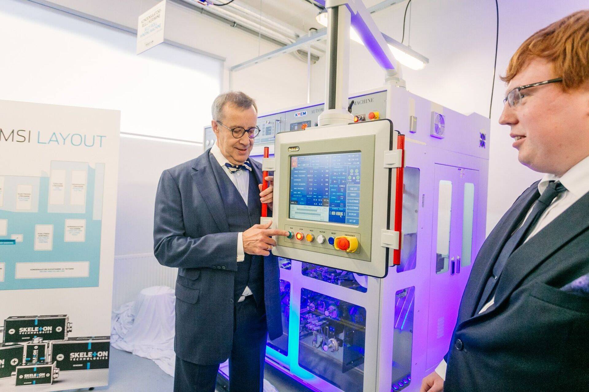 Skeleton Technologies pani aluse Eesti gigafactory valmimisele