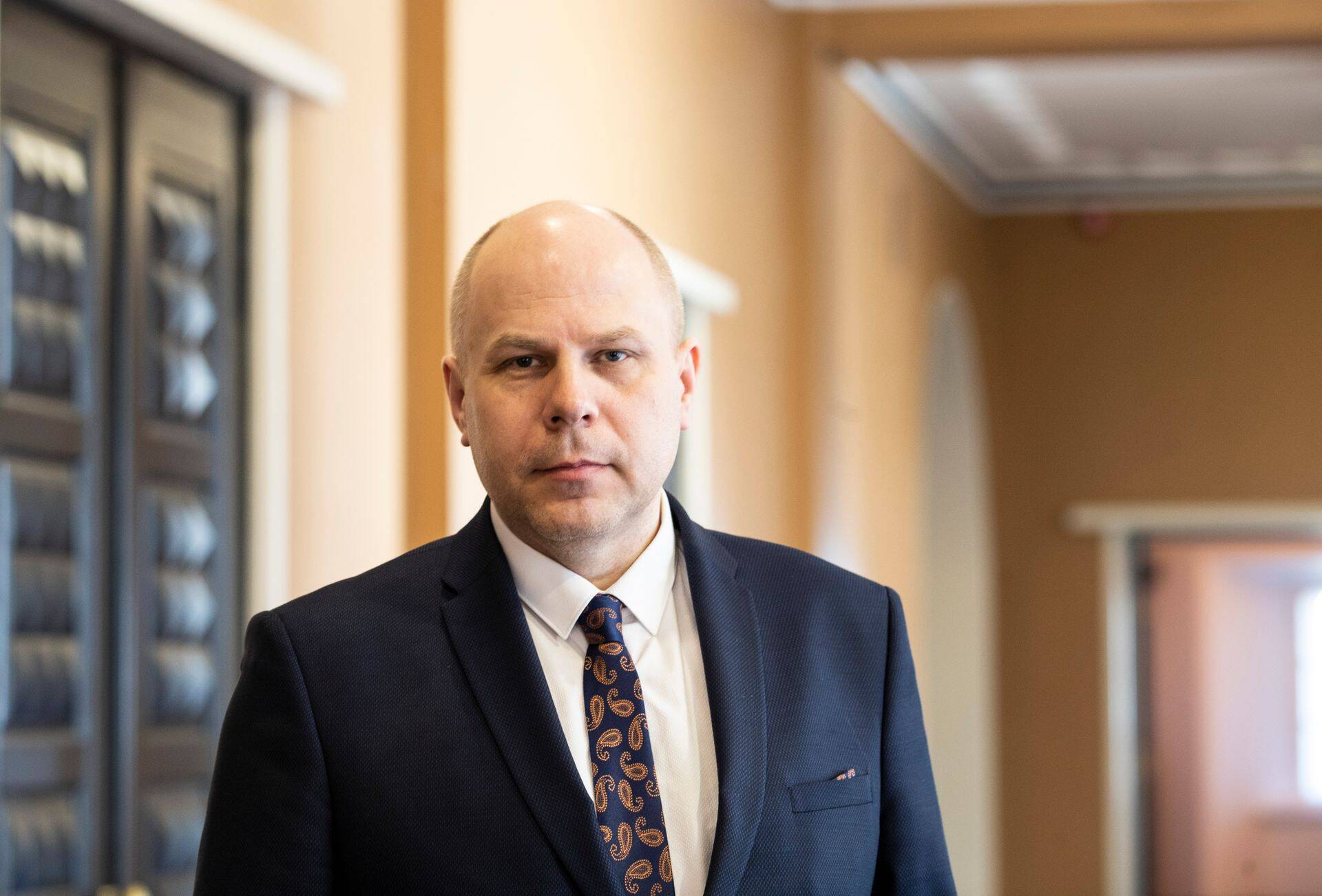 Väliskaubandus- ja IT-minister Raul Siem.