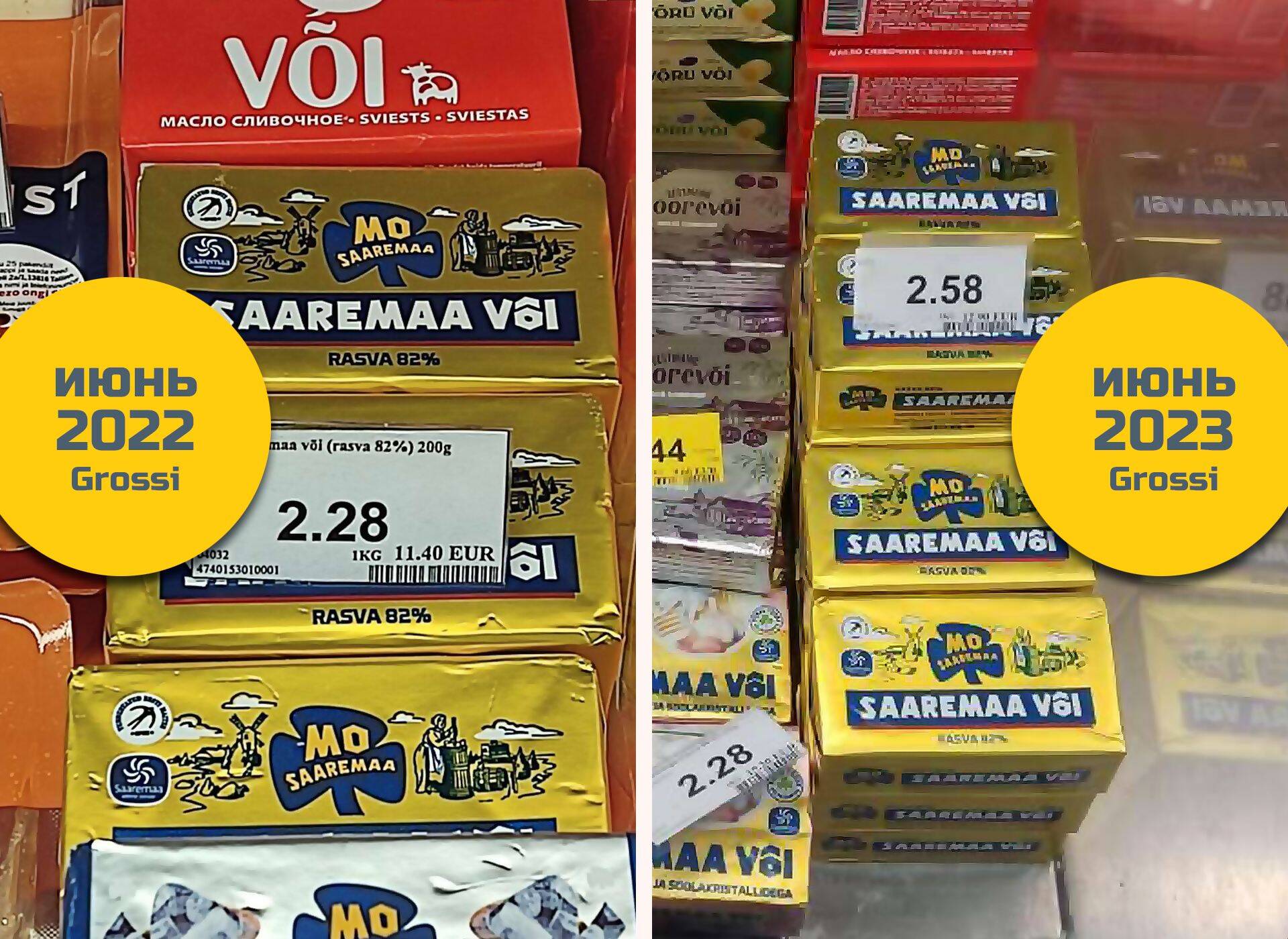 Все как по маслу: дорогой продукт стал еще дороже (на 30 центов)