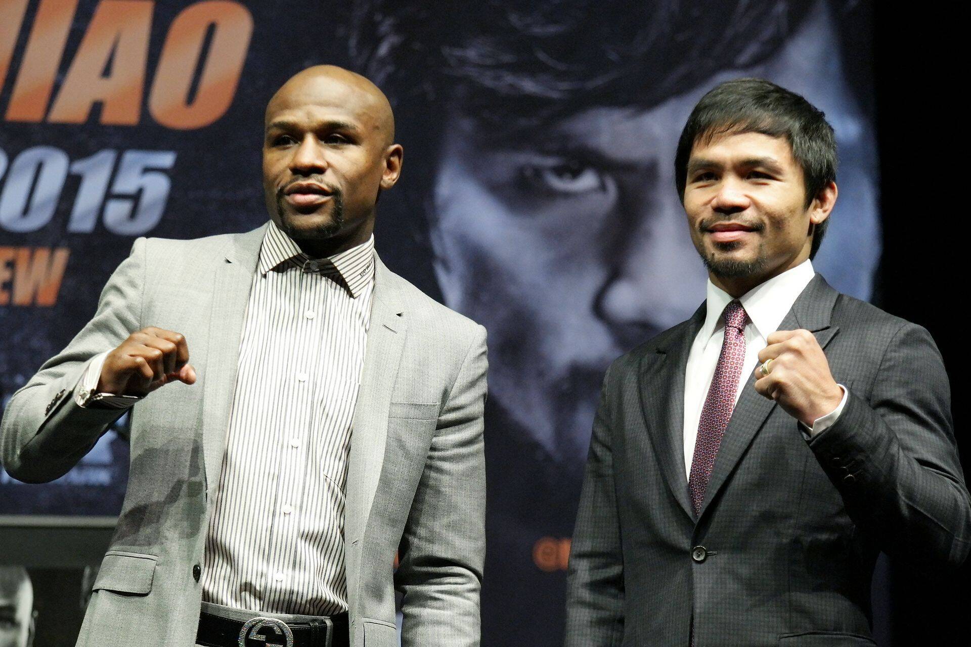 Profipoksijad Mayweather ja Pacquiao.
