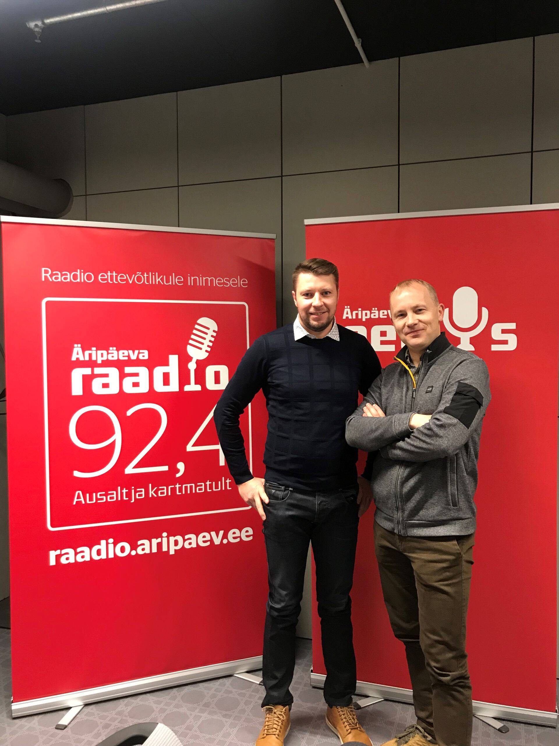 EASi kliendihalduse valdkonnajuht Eero Liivandi ja Ajujahi juht Harri Tallinn