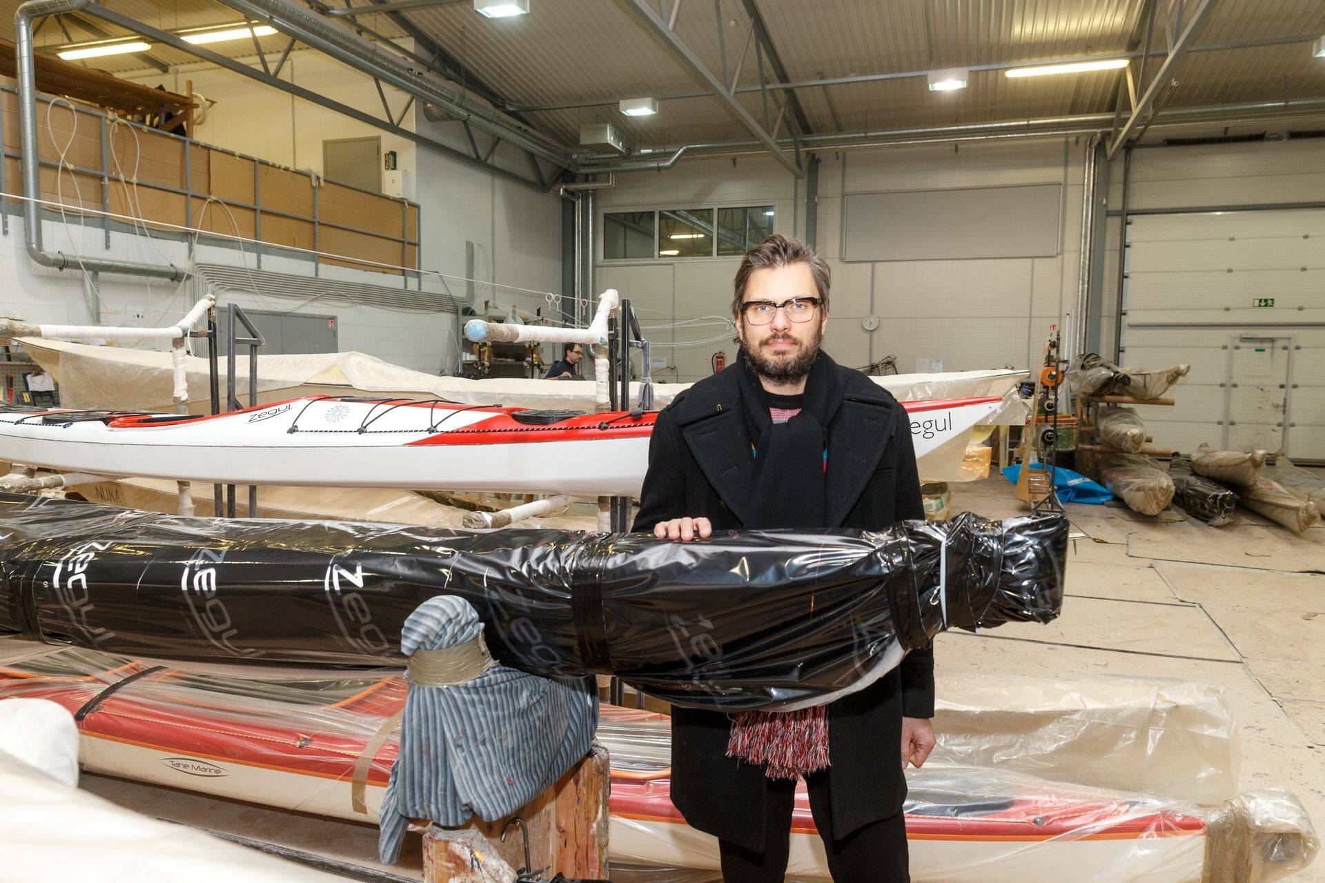 Tahe Outdoors OÜ juhatuse liige Janek Pohla.