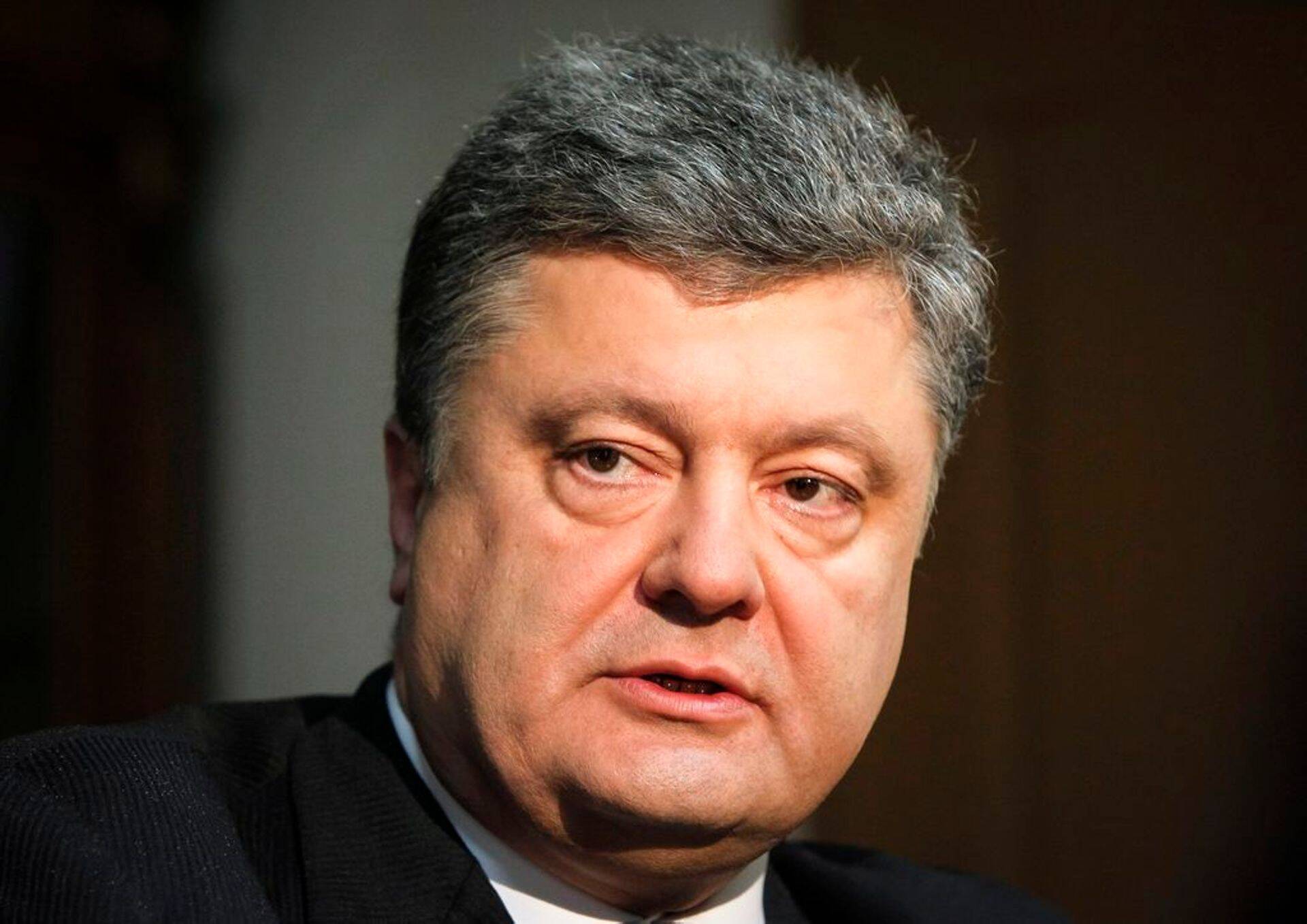 Ukraina president Petro Porošenko.