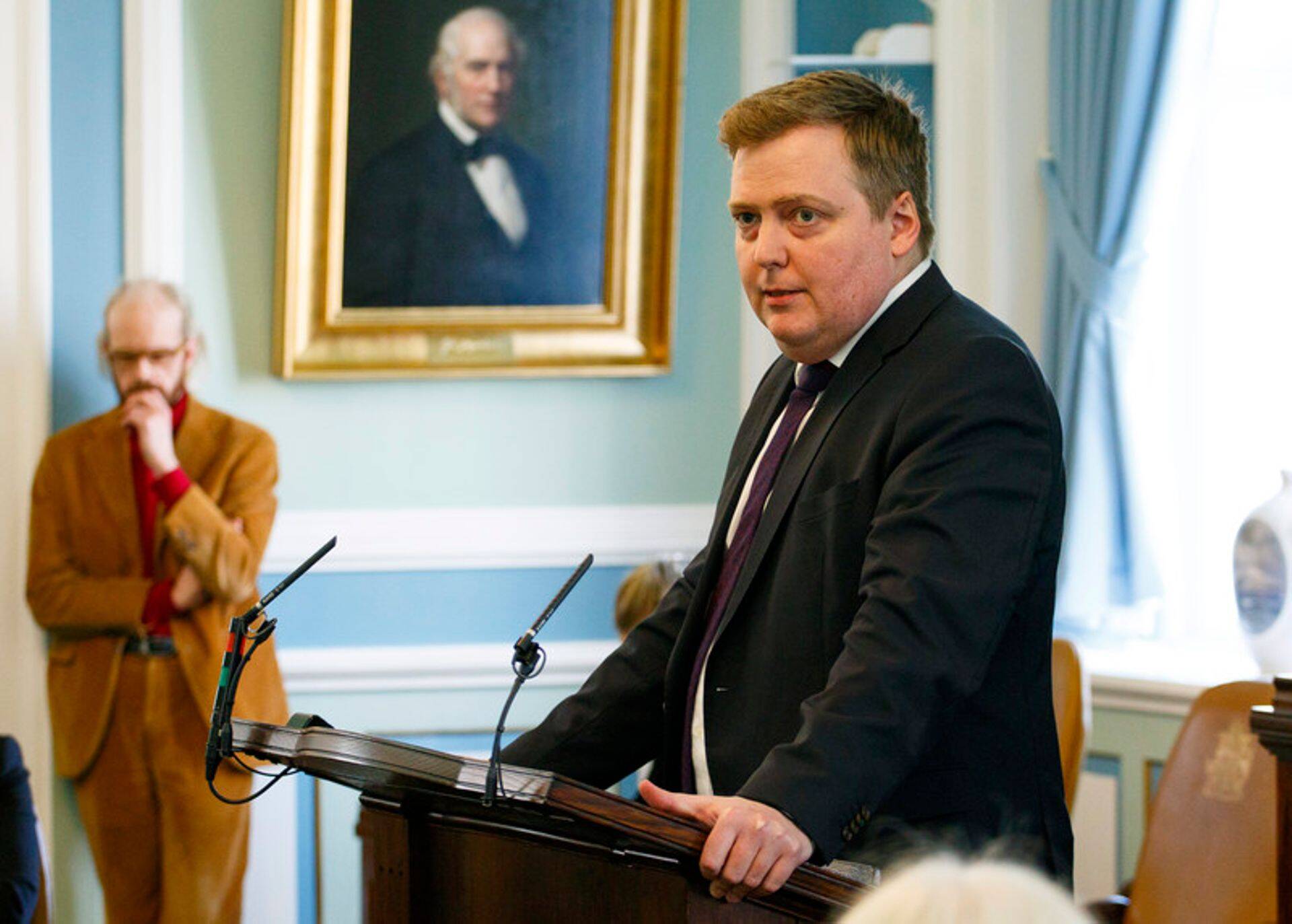 Islandi peaminister Sigmundur David Gunnlaugsson