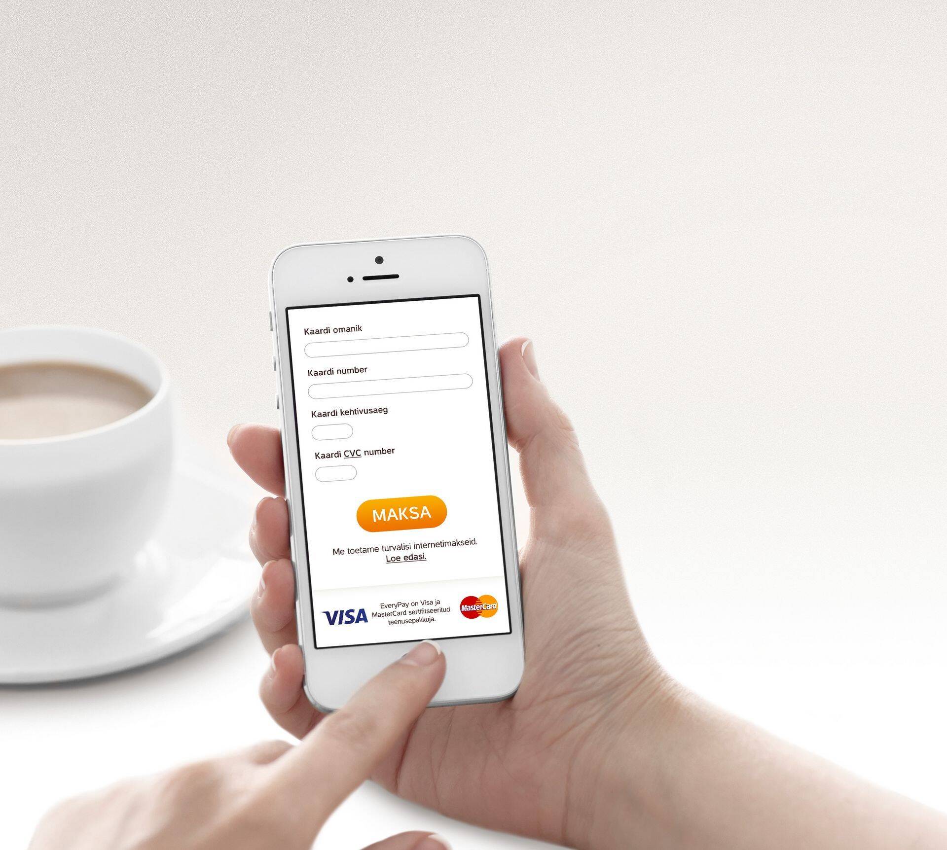 EveryPay kaardimaksesüsteem e-poodidele