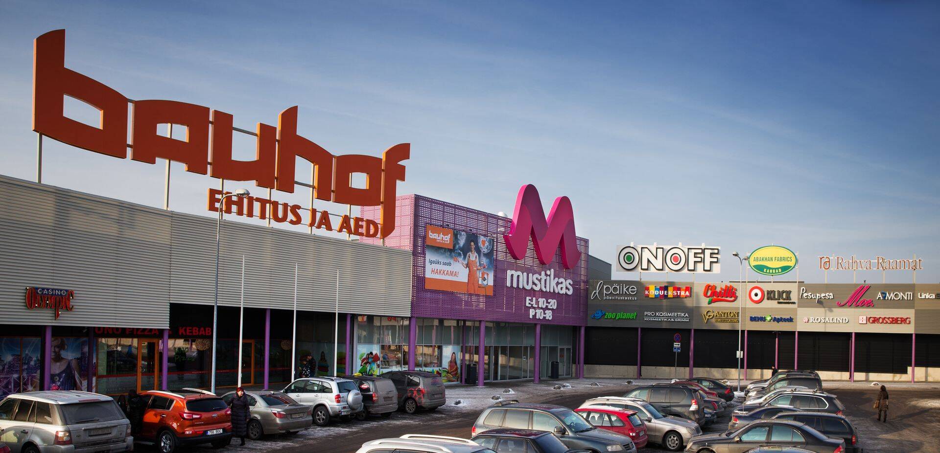 Bauhofi kauplus Mustika keskuses