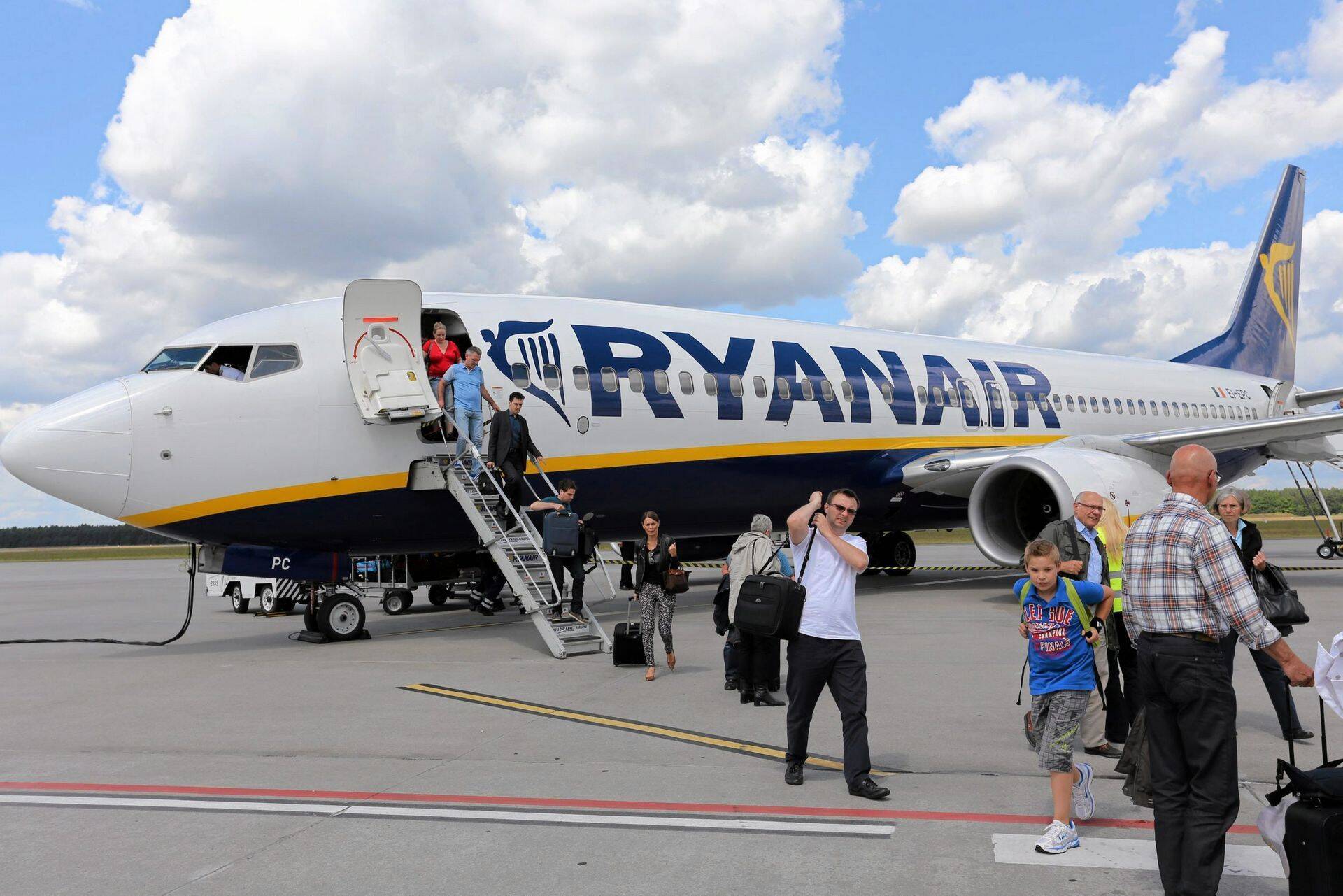 Ryanair suutis reisijate hulka kasvatada.