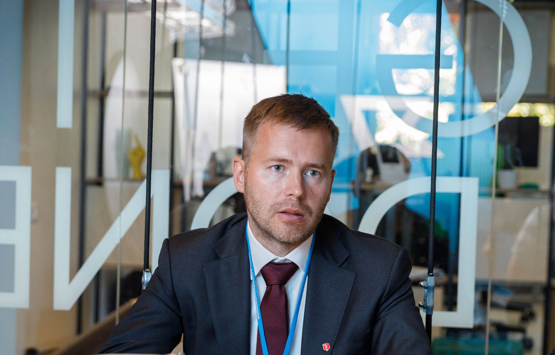 Ettevõtlus- ja infotehnoloogiaminister Rene Tammist.