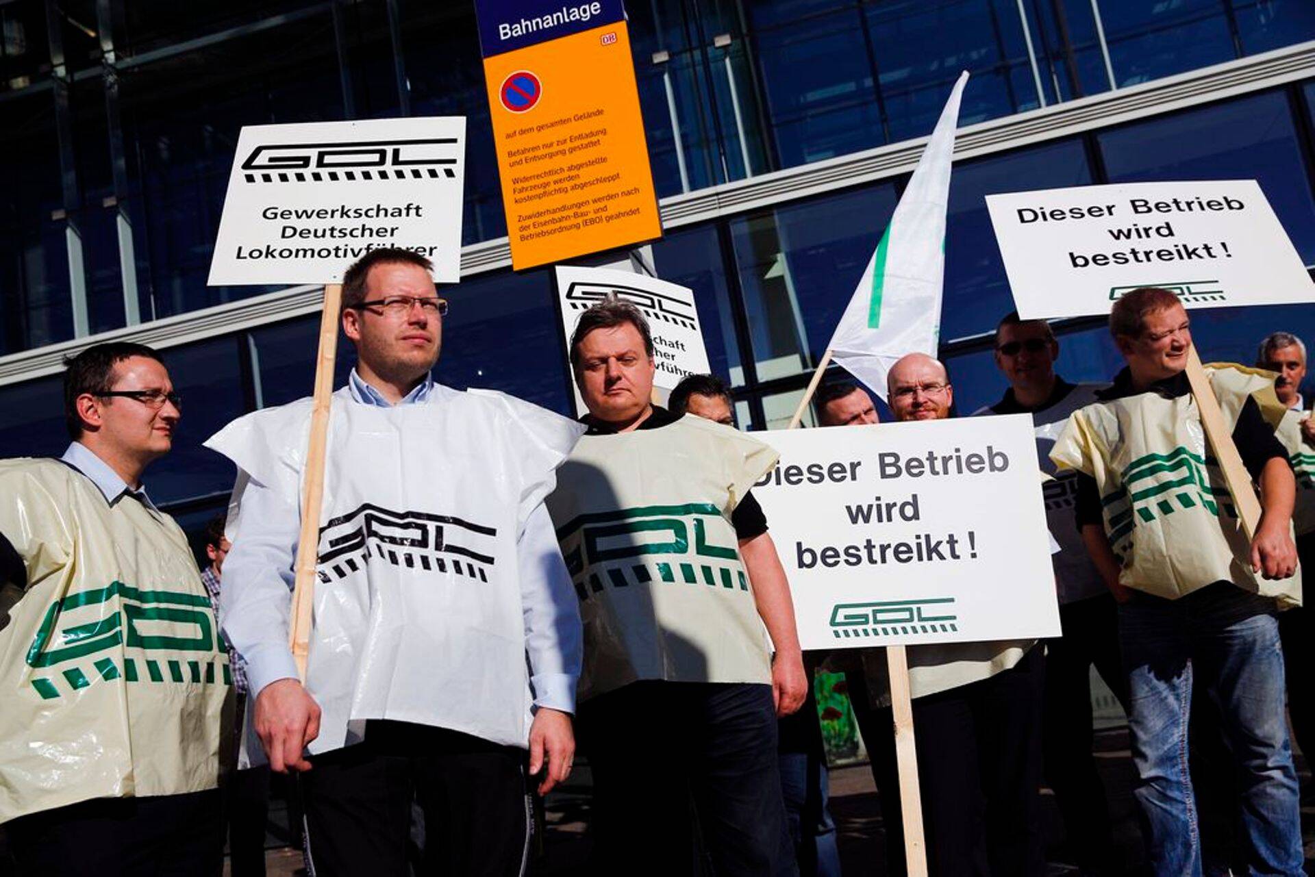 Saksa raudteetööliste ametiühingu streik oktoobris.