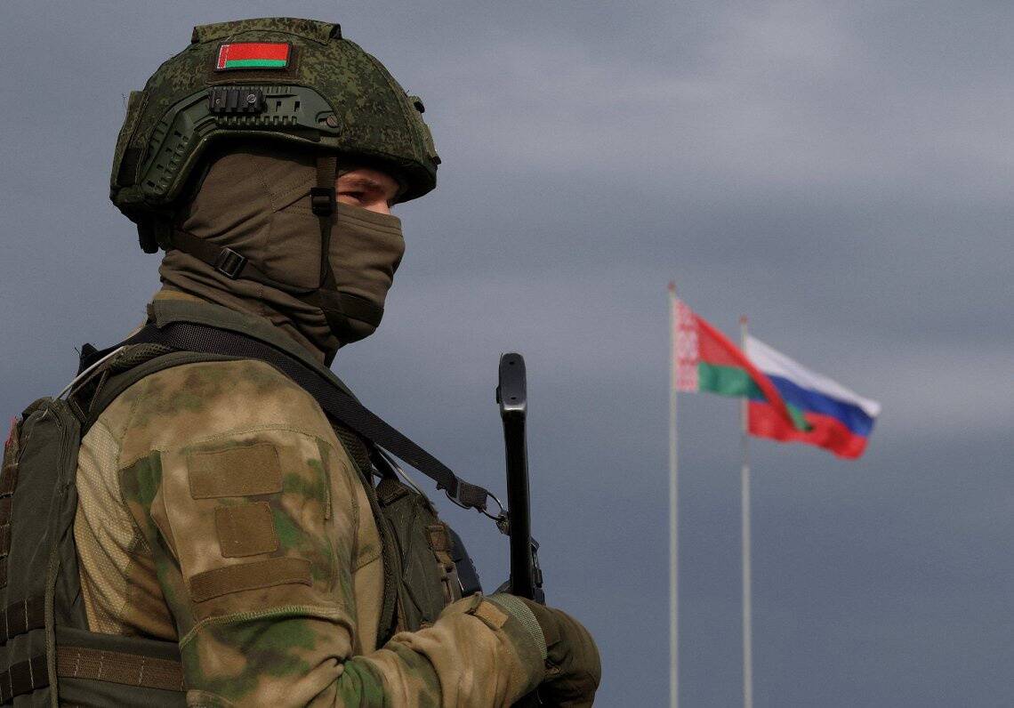 Совместные учения армий России и Беларуси