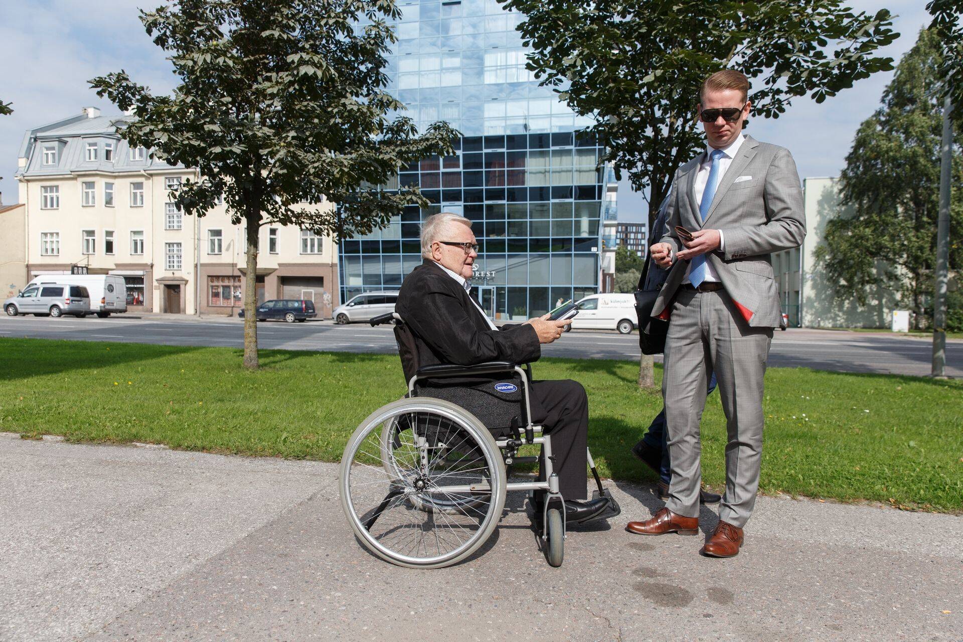 Edgar Savisaar ja Oliver Nääs