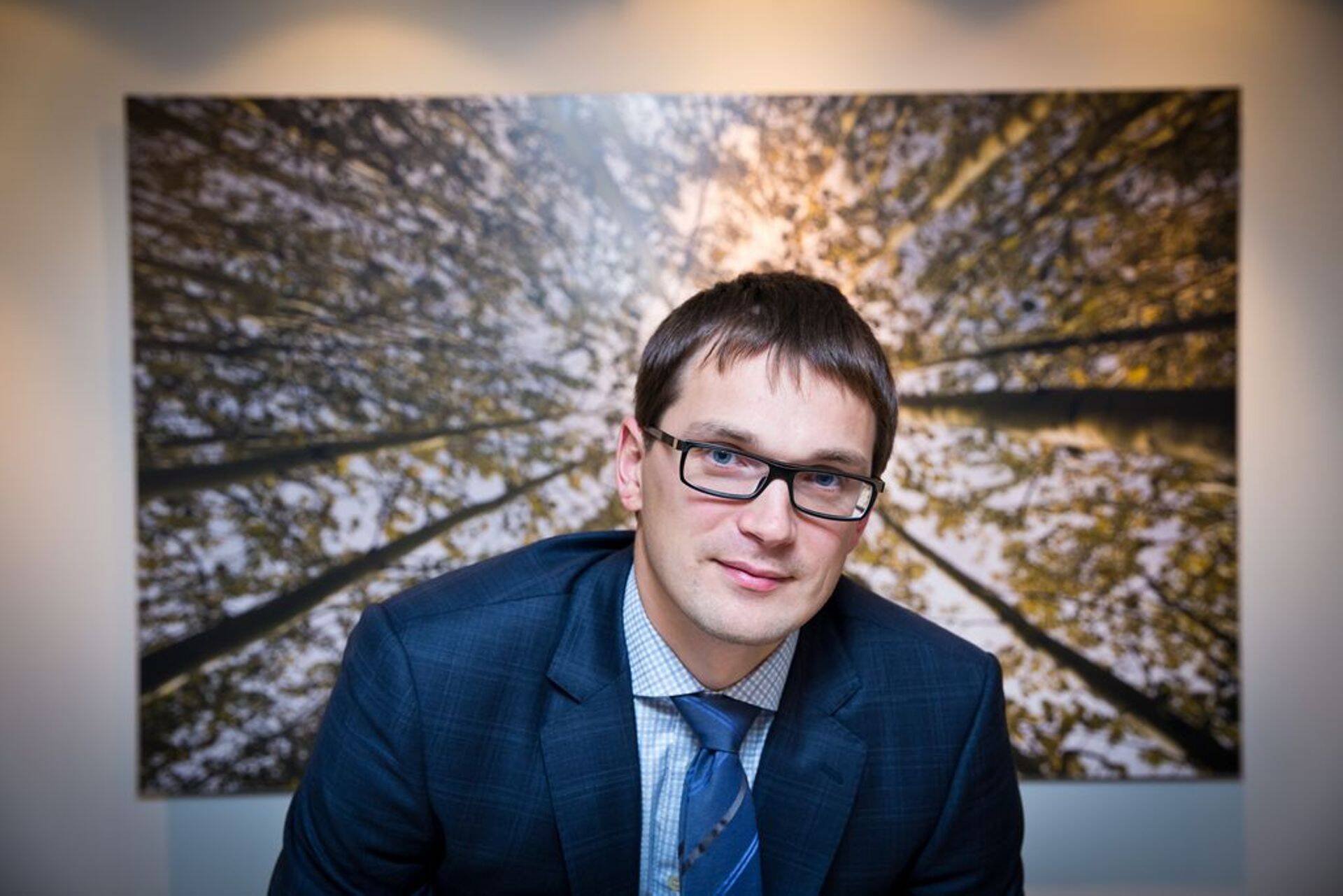 SEB juhatuse esimees Riho Unt.