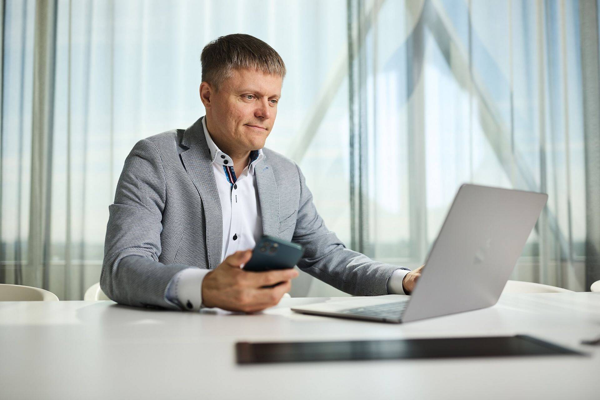 Telia Eesti juht Holger Haljand.