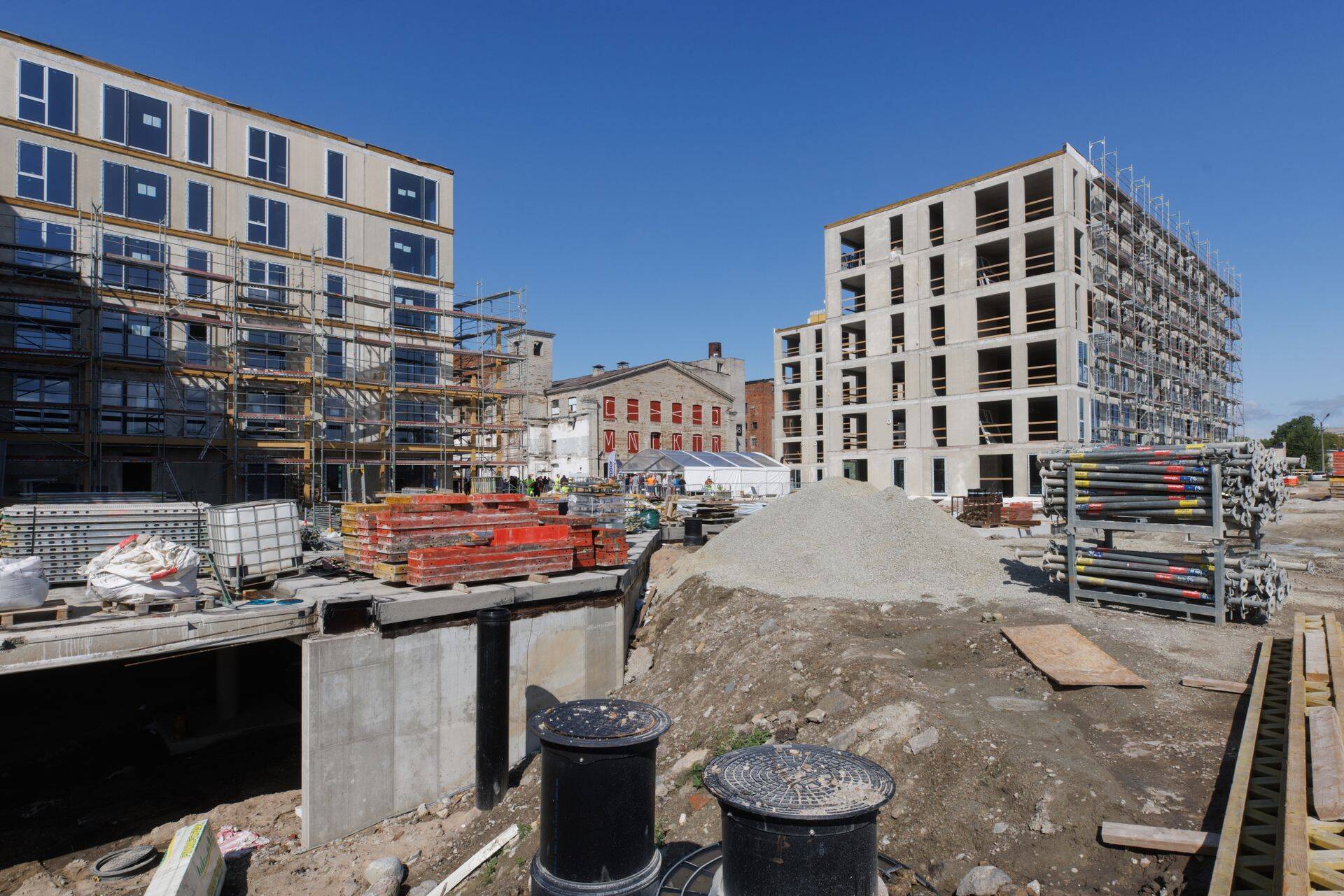 Sarikapidu Manufaktuuri kvartalis. Hepsorile tähendab arendus ligi 20 miljoni eurost investeeringut. Tallinn (EST). Foto: Andras Kralla, Äripäev/Scanpix Baltics