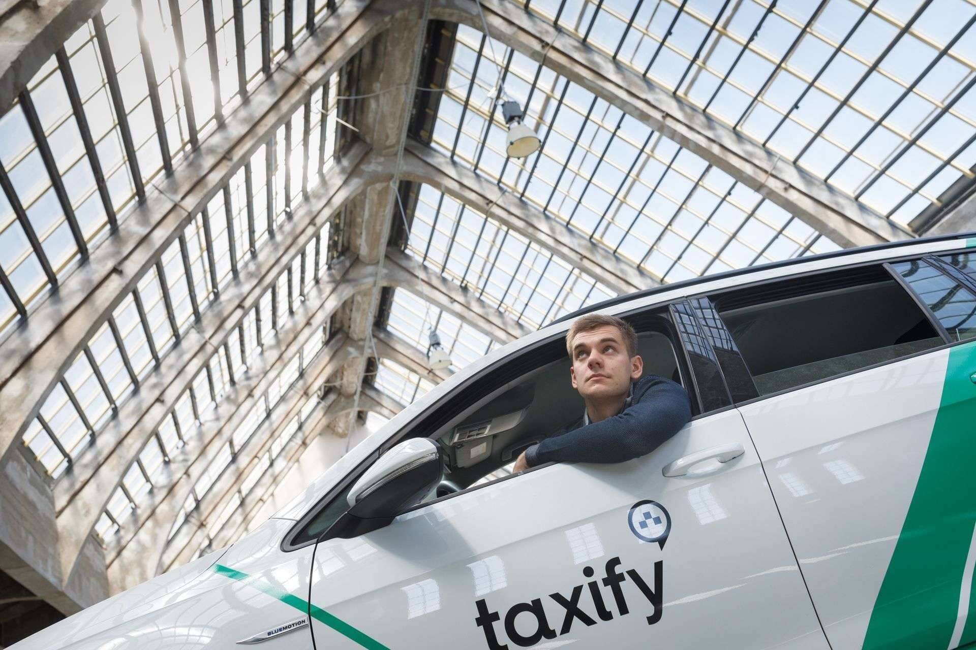 Fotol Taxify tegevjuht ja kaasasutaja Markus Villig.