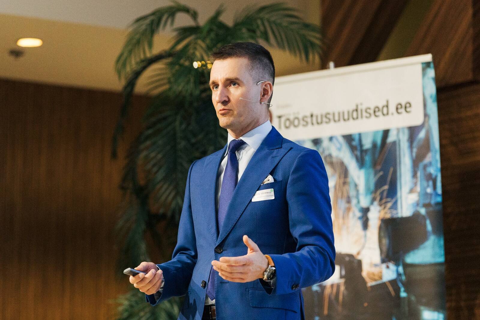 Meie mõte on, et lepime ühiskondlikult kokku printsiibid, mille alusel me raiemahtu sätestame ja kehtestame, ning et me tulevikus ei kahetseks, kõneles Antti Tooming konverentsil “Puidutööstuse äriplaan 2025”.
